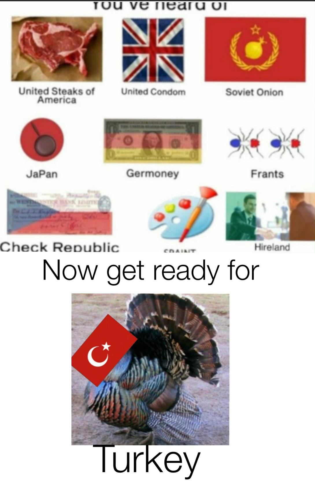 Turkey Country Meme