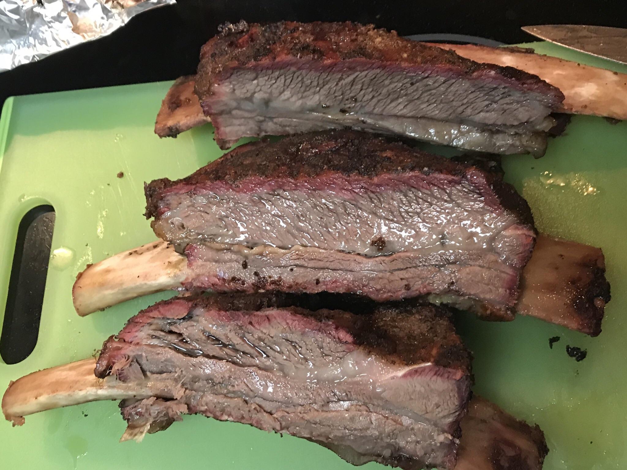 Smoked beef ribs r/smoking
