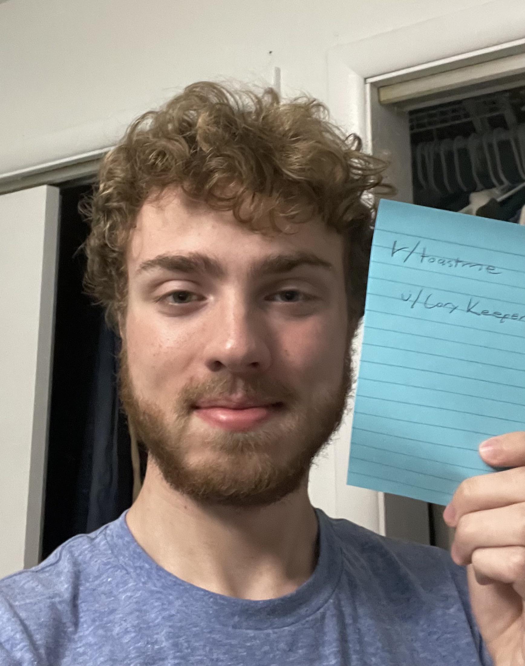 I’m trying to really improve my life starting tomorrow with the 3rd