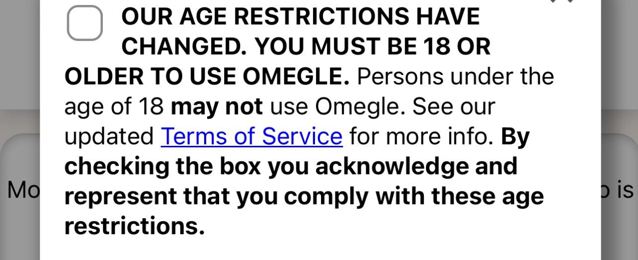 Age restriction has changed! How many people will care about it? Zero