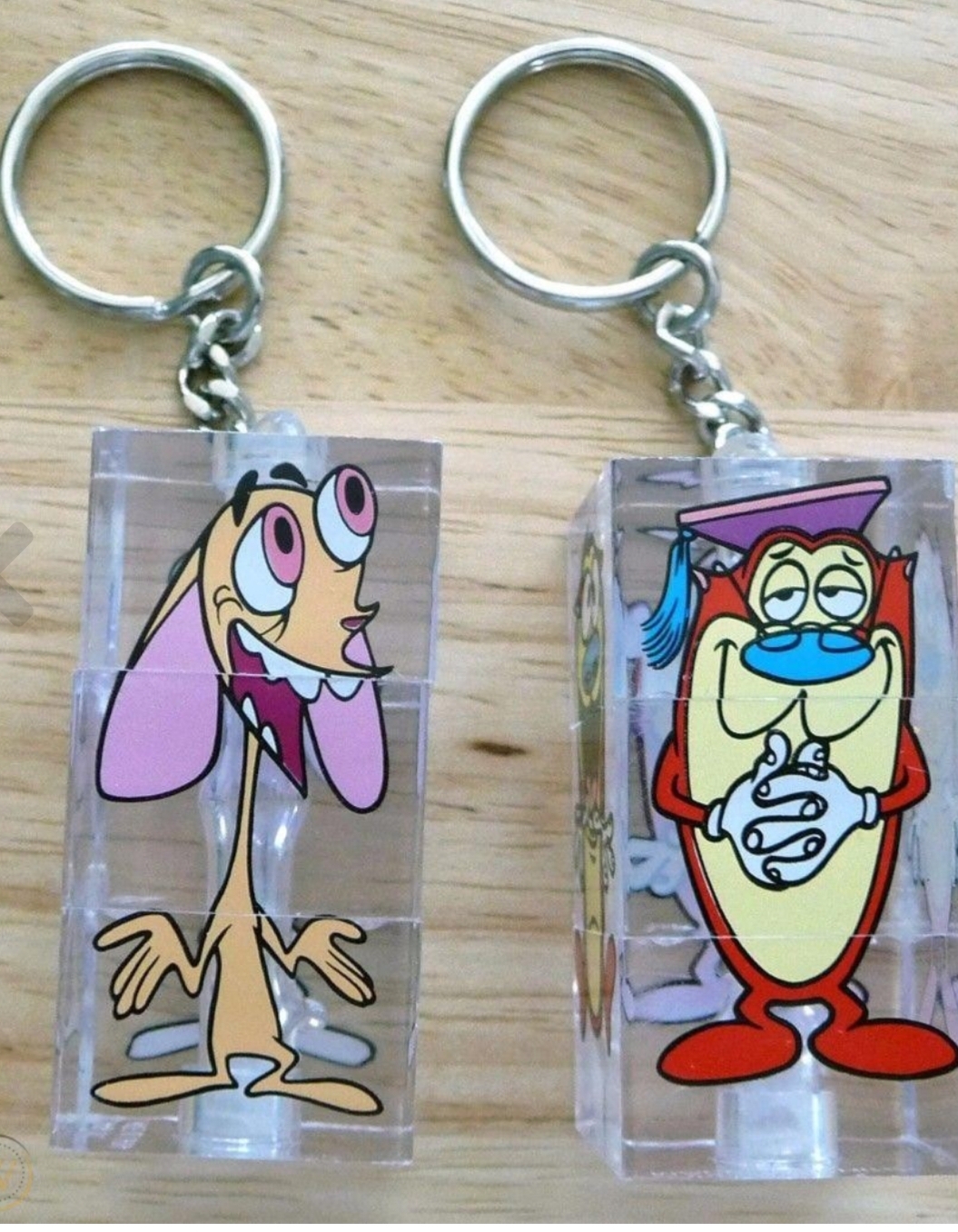 Ren & Stimpy keychain puzzle r/RetroNickelodeon
