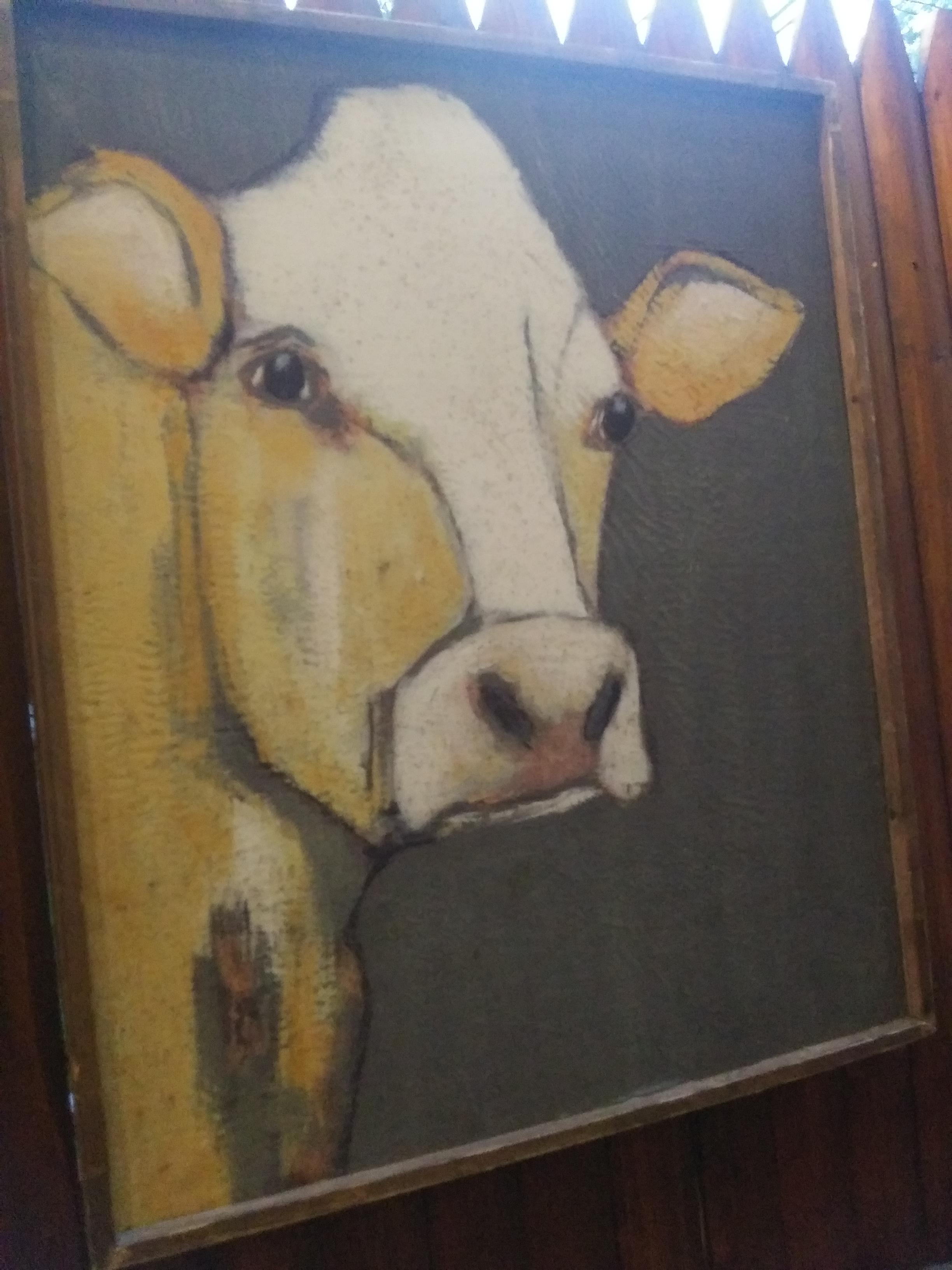 Blursed_Lemon Cow blursedimages