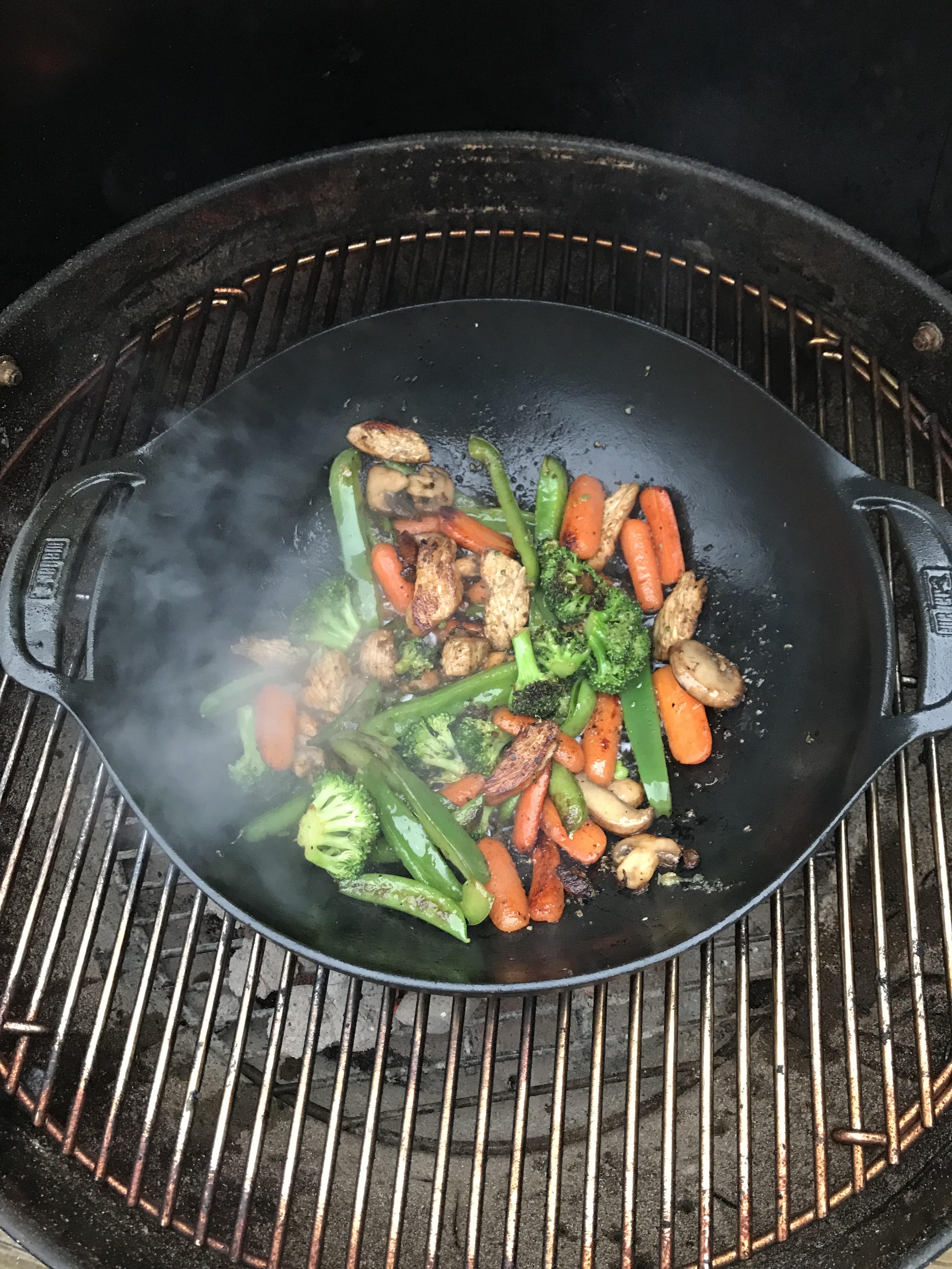 Tried out the er wok tonight. Being able to get a wok screaming hot