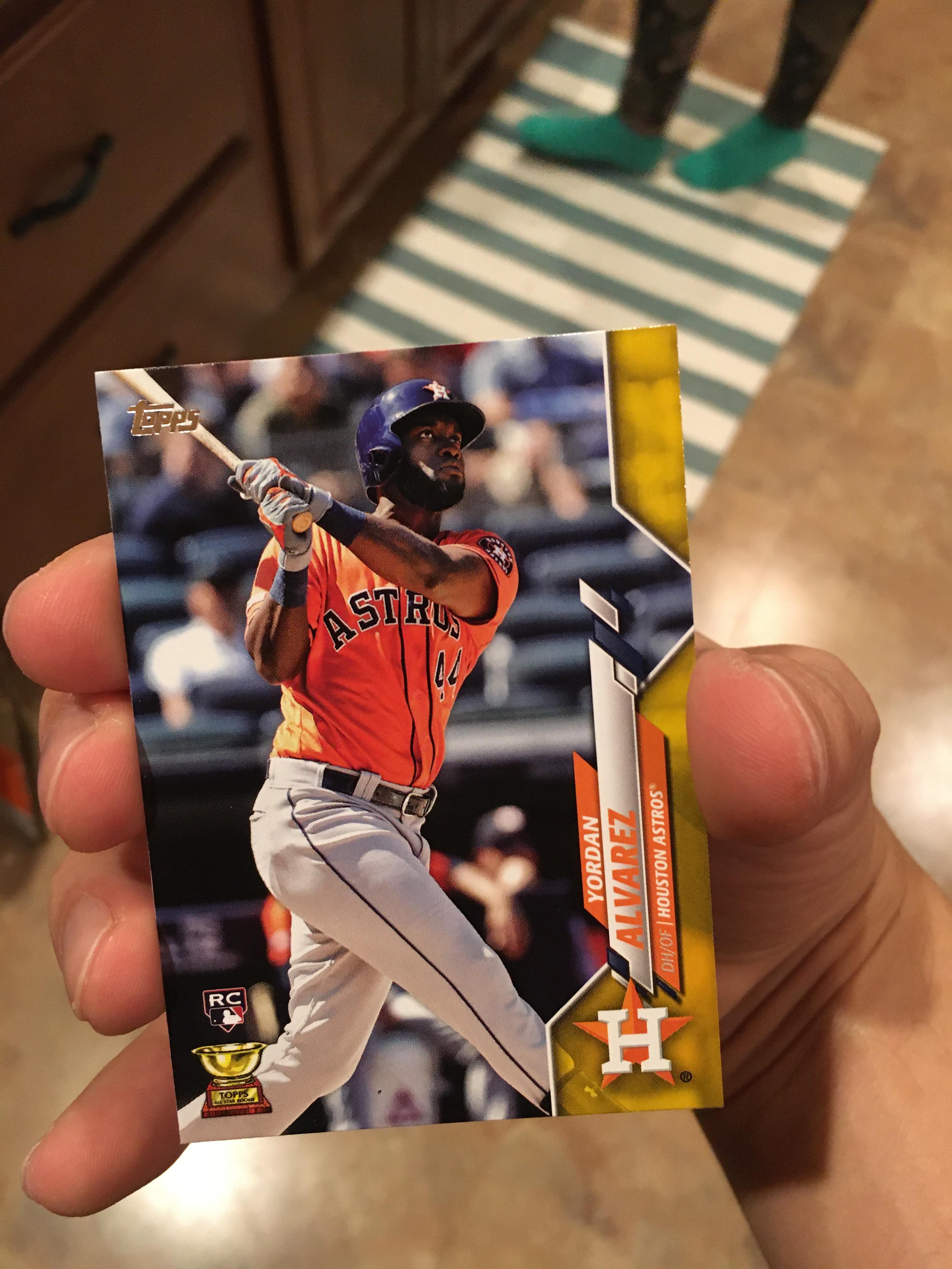 Walgreens yellow Alvarez! Just got it from first box. ) r/baseballcards