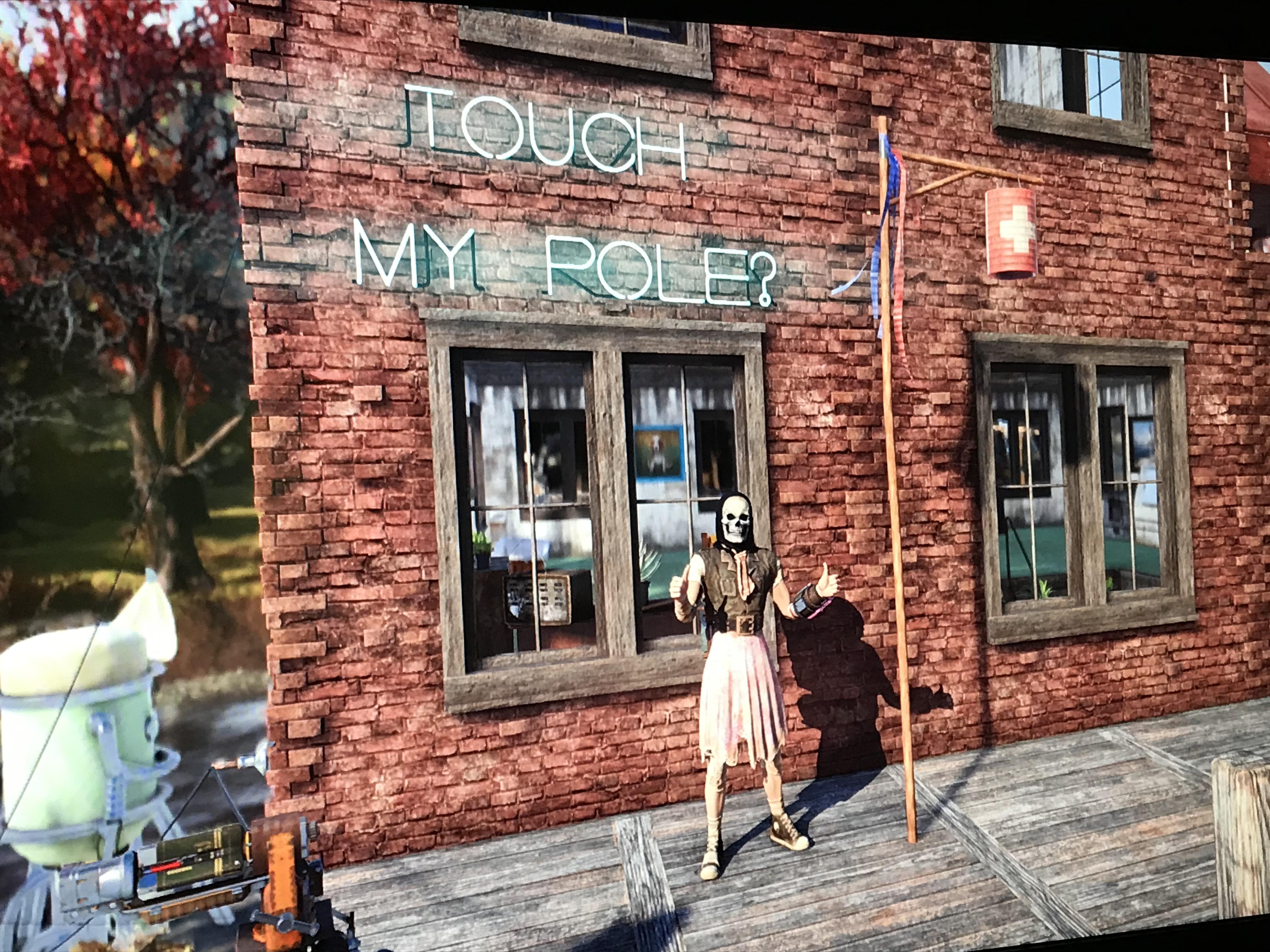 Finally got some neon letters! r/fallout76settlements