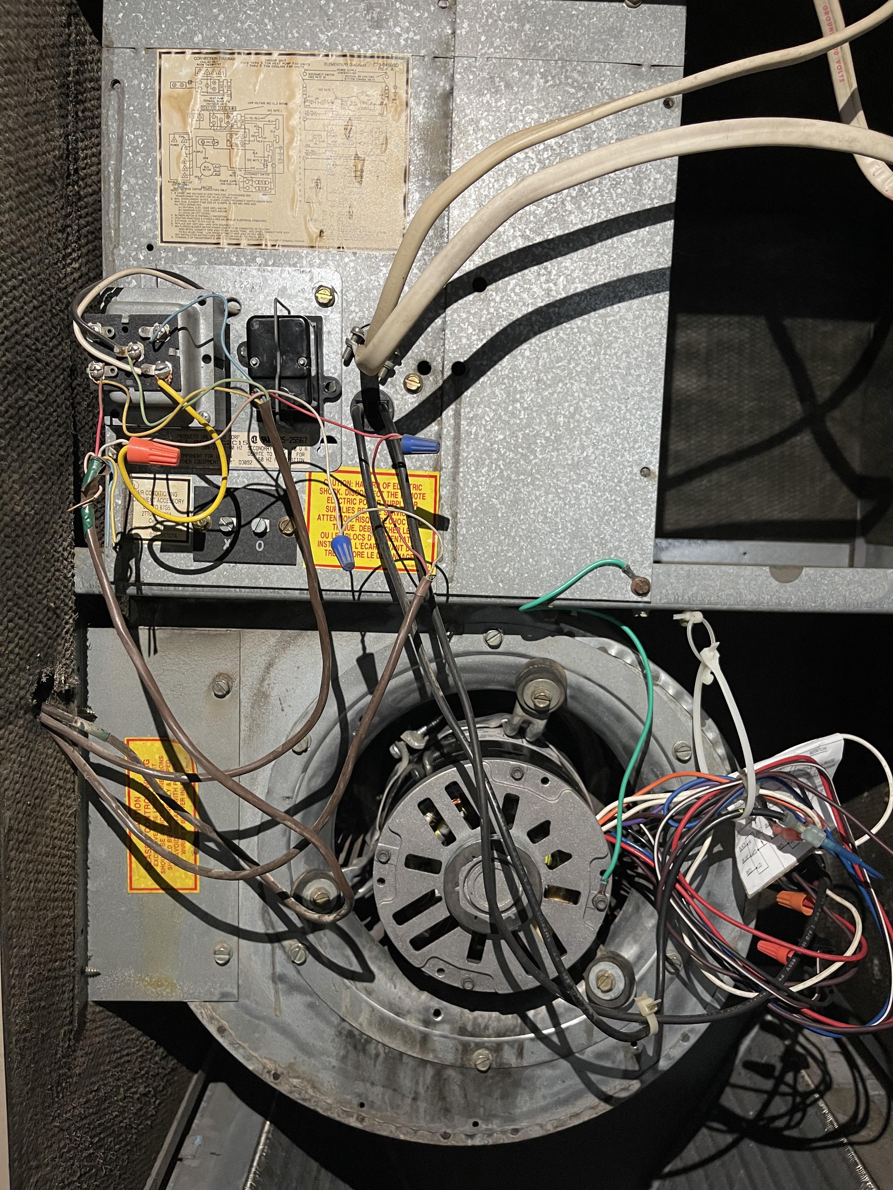 Air handler blower won’t turn off r/hvacadvice