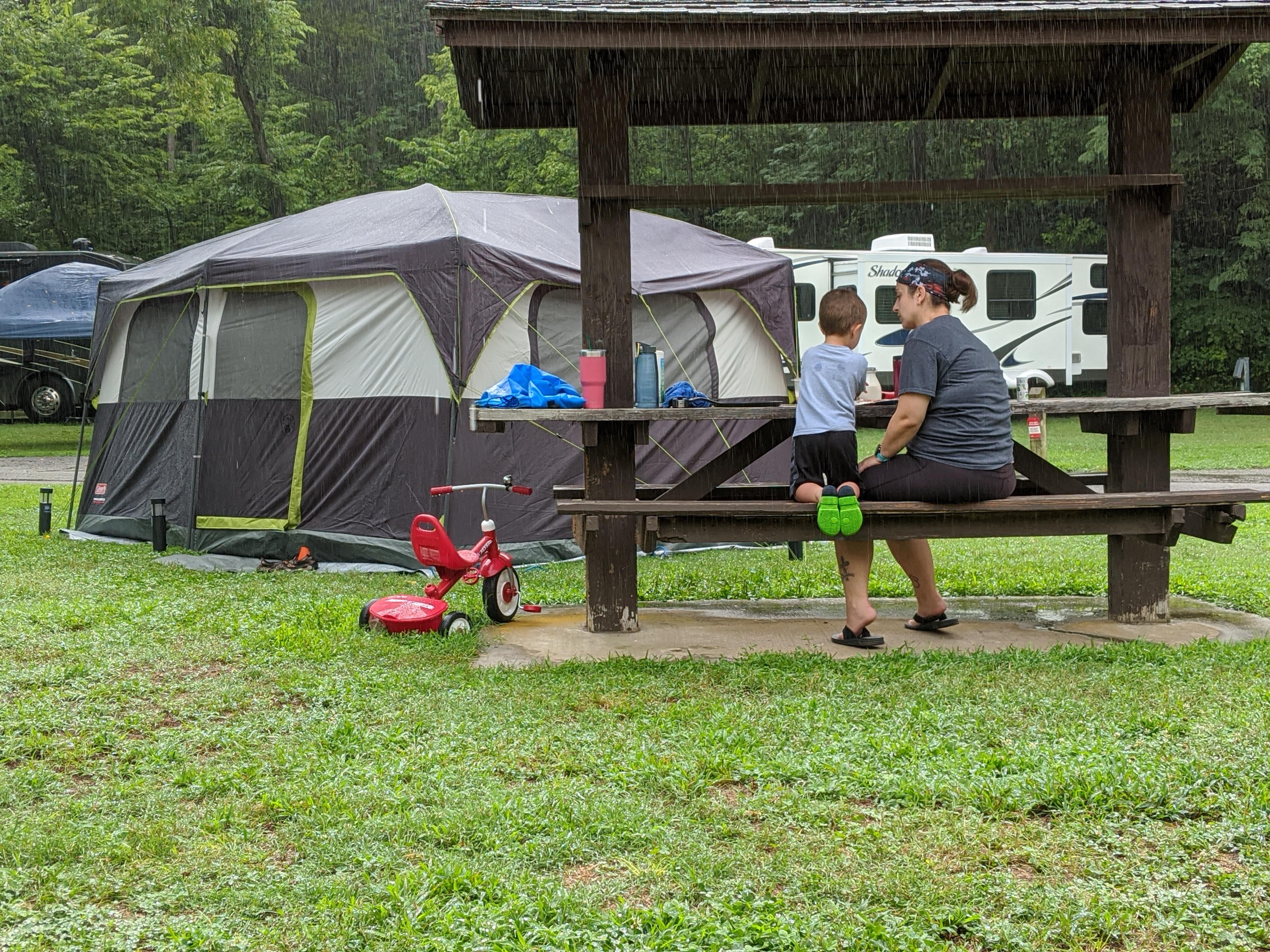 Went camping with the family for the first time in South Missouri. I