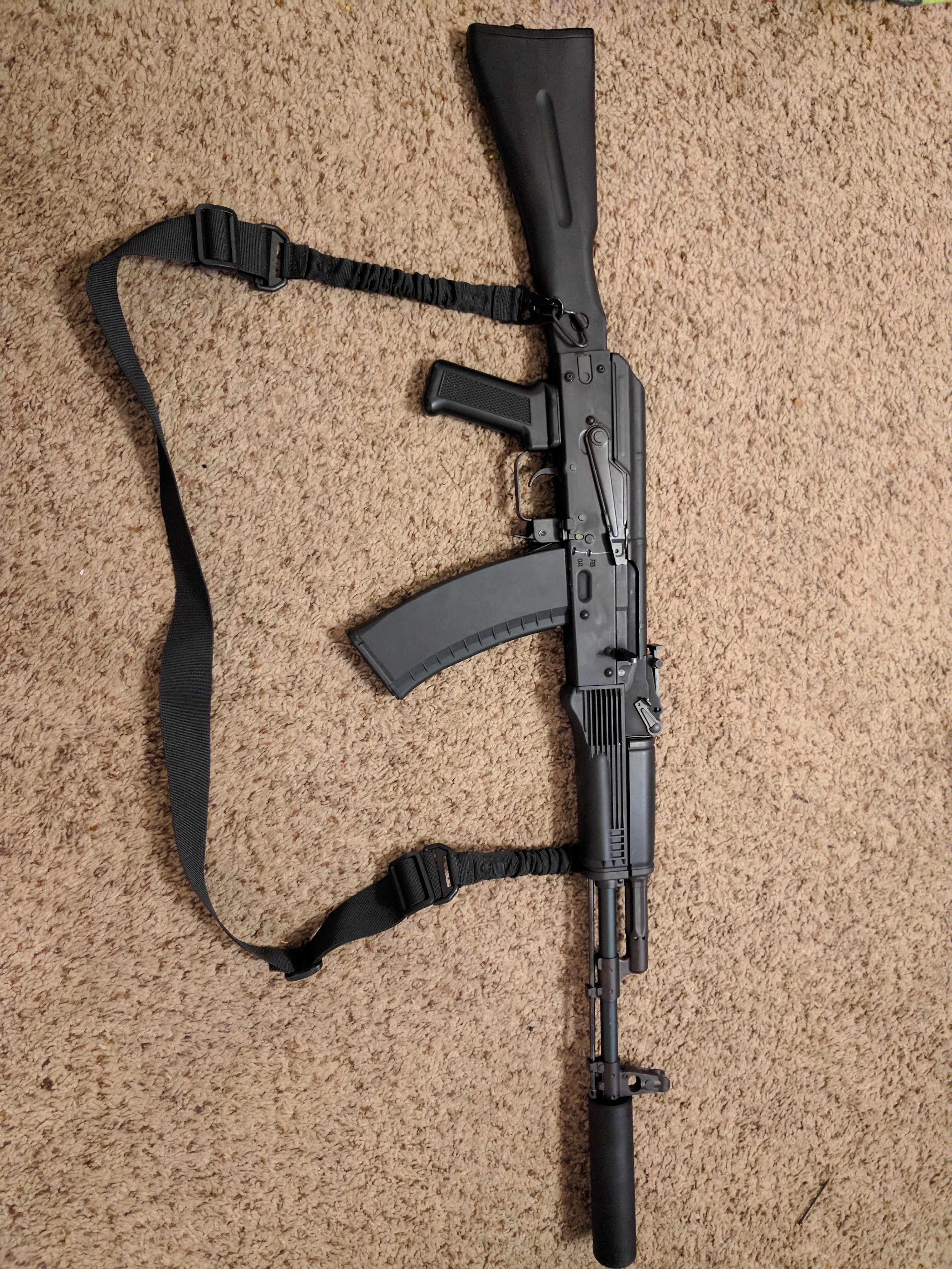 My second gbbr and my first gbbr ak r/GasBlowBack