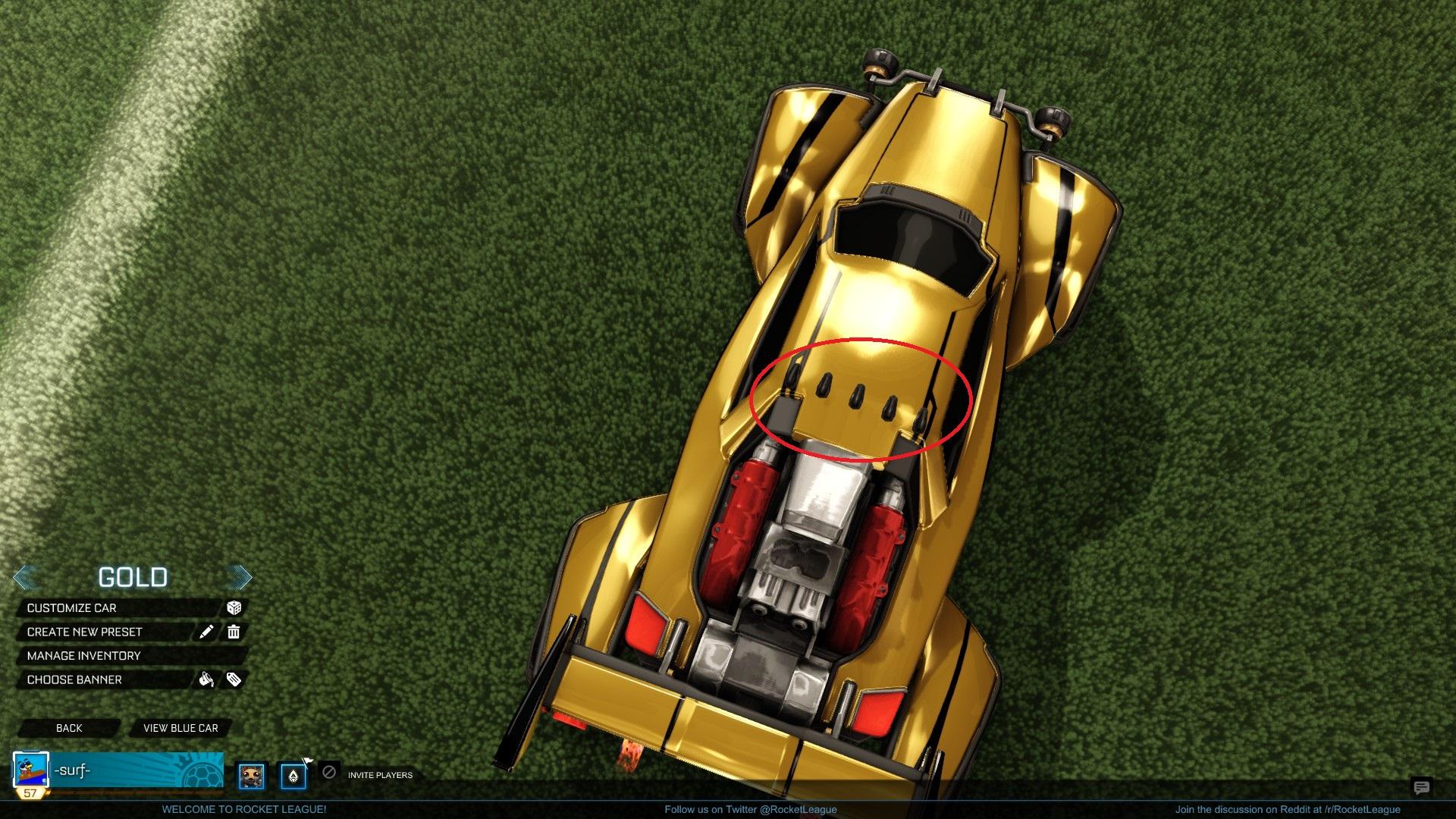 Slimline decal doesn't line up with the fins on top of the octane