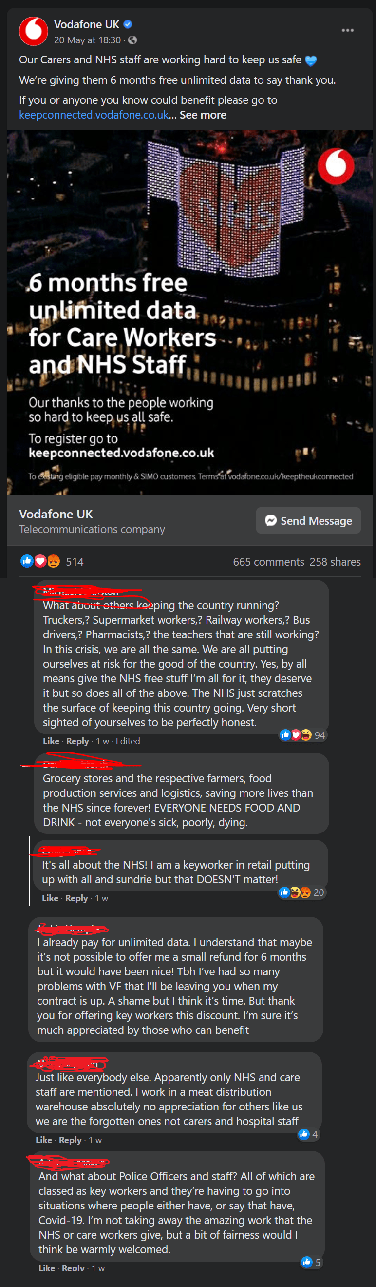 How Much Is Nhs Discount On Vodafone at Paulette Bayne blog