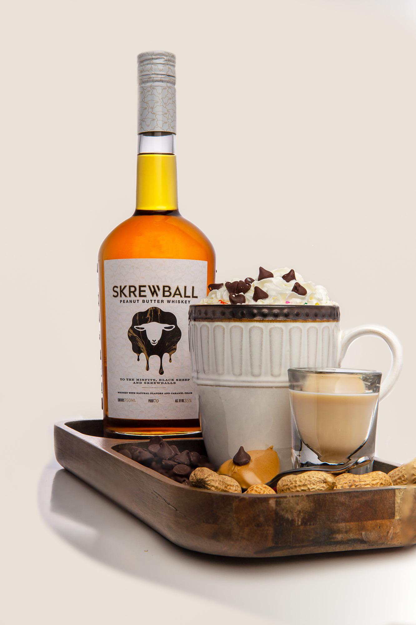 PB& (???) I’m shooting some recipe ideas featuring Skrewball Peanut