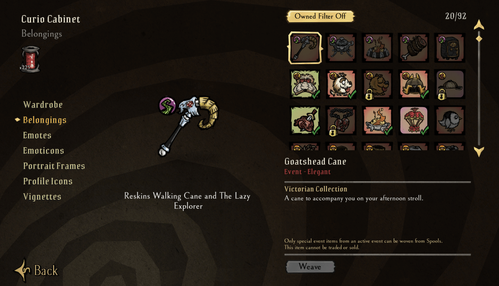 New Victorian Skins Skins for Each Character As Well r/dontstarve