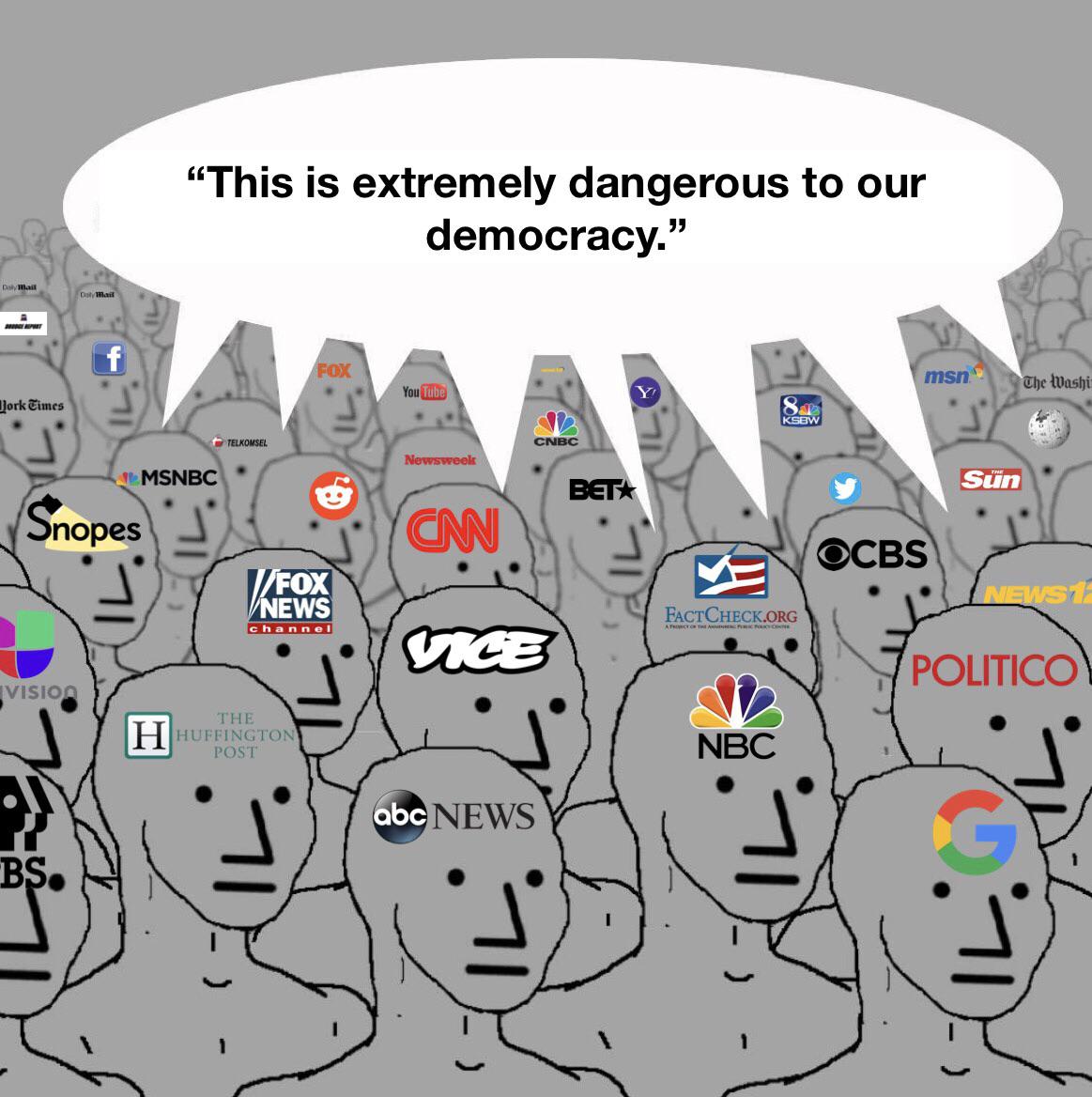 The Mainstream Media r/libertarianmeme