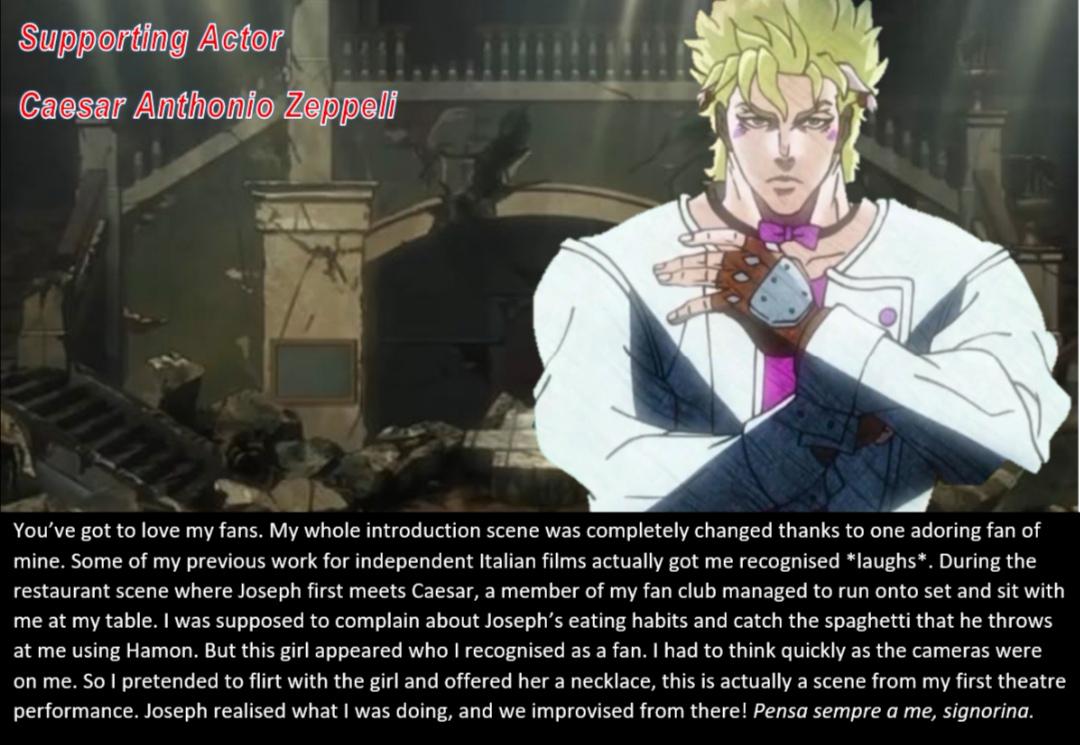 47 best Caesar Zeppeli images on Pholder Stardust Crusaders, Death