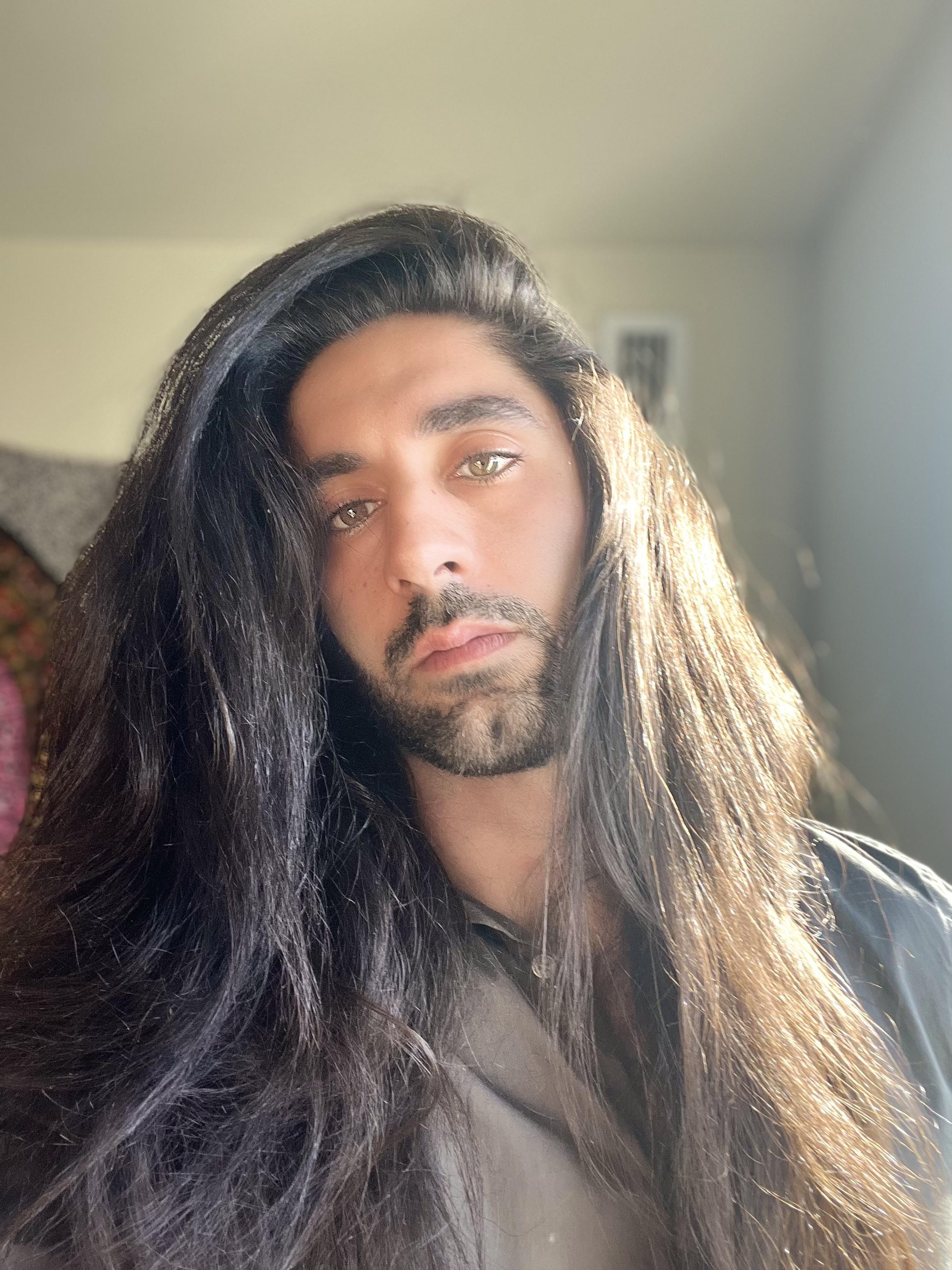 Really Long Hair Men