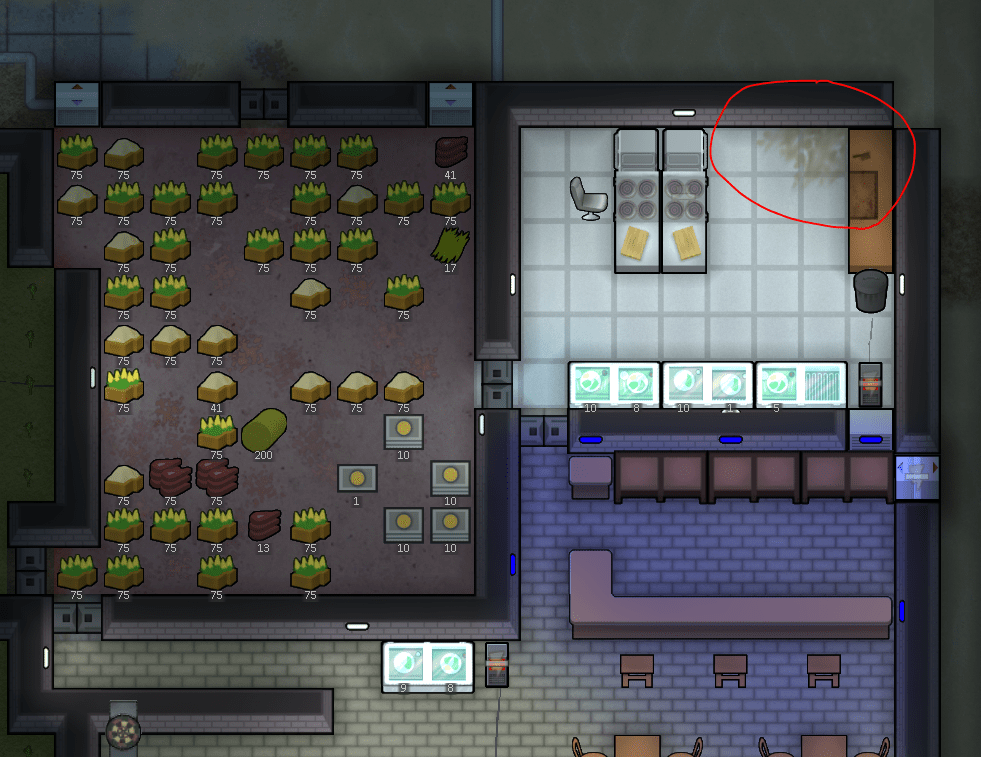 Why can't I clean this dirt? (Before you suggest, it's in my home area