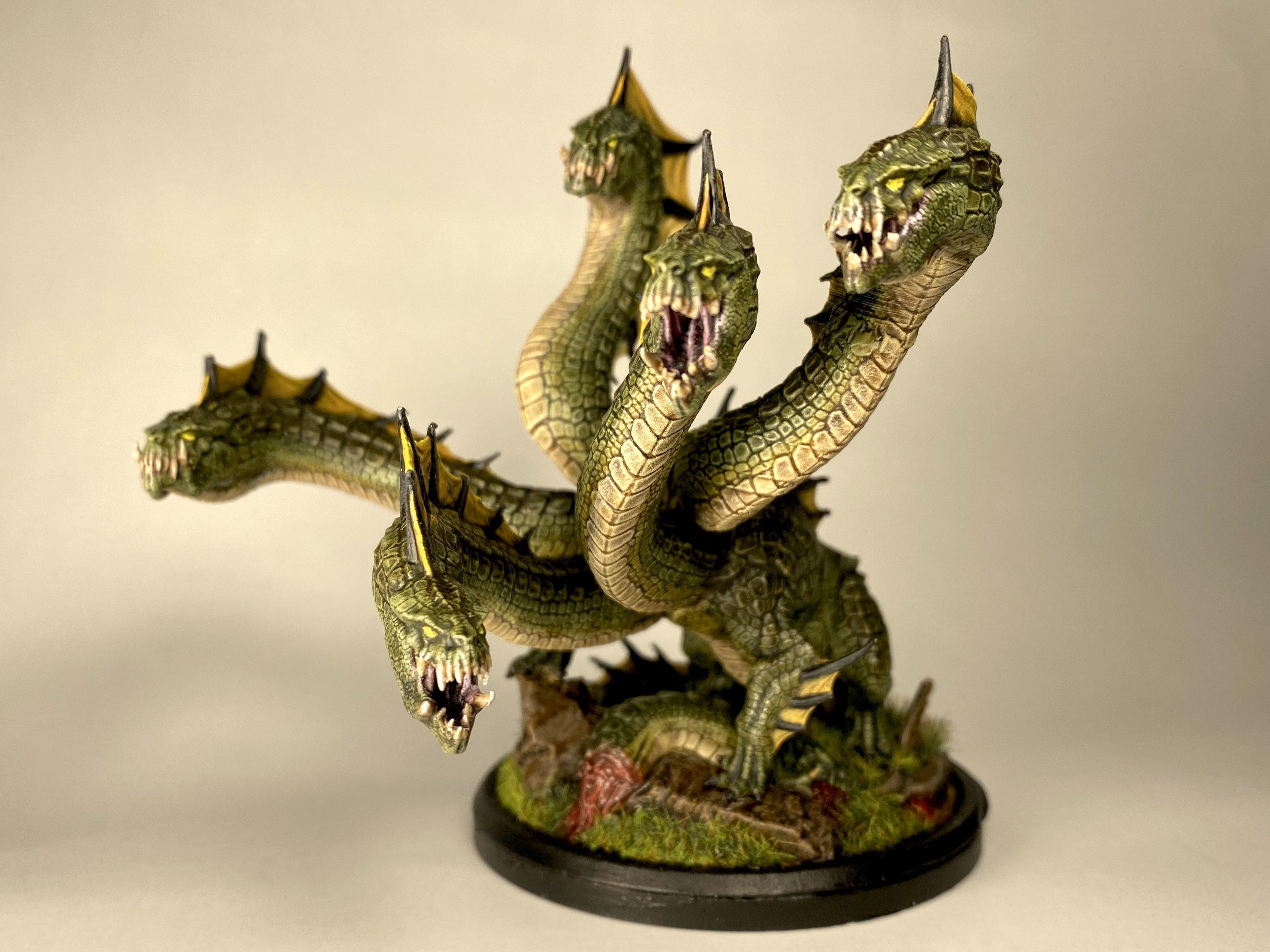 Hydra sculpted by Lord of The Print, painted by Eric Obara