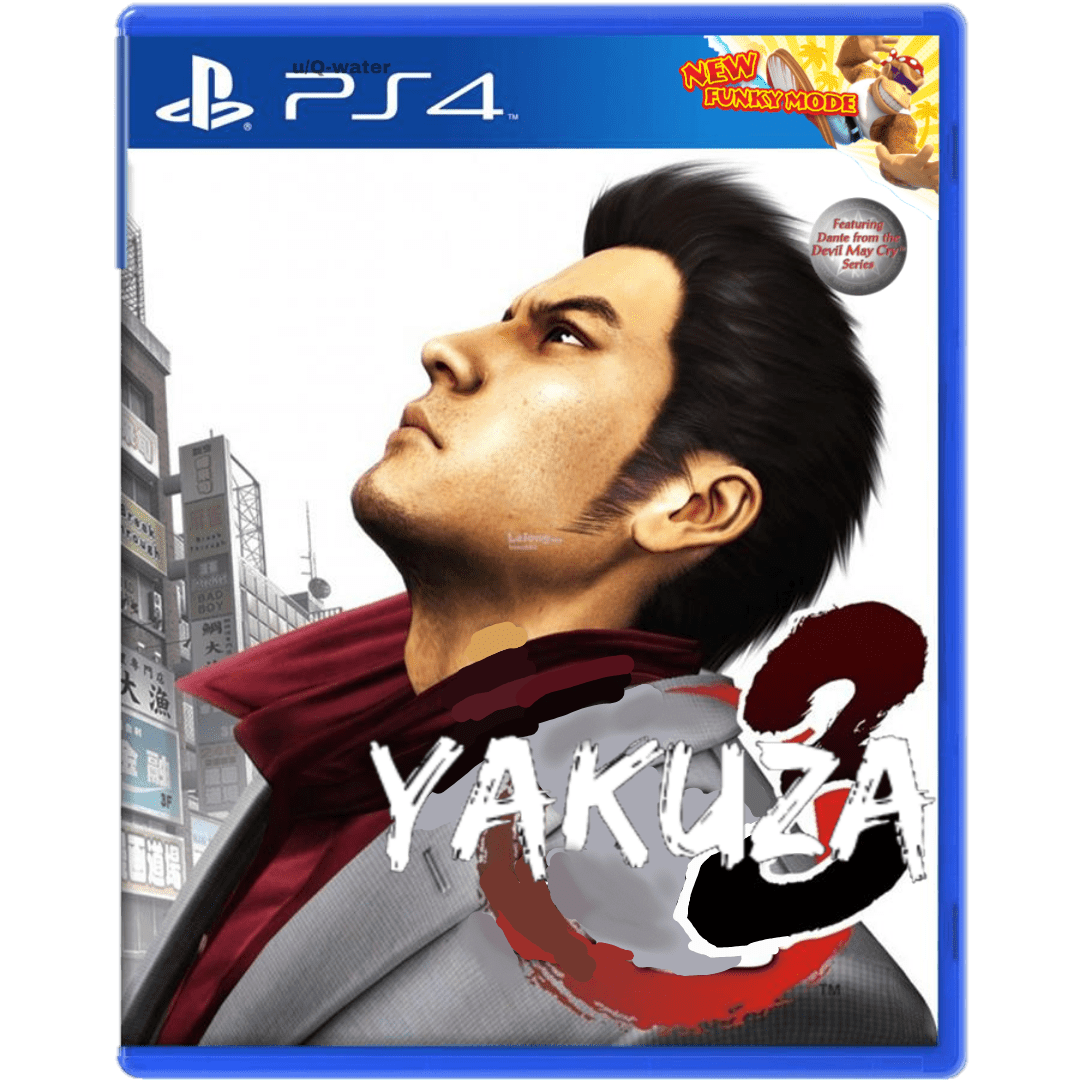 Yakuza 3 remastered western cover leak r/yakuzagames