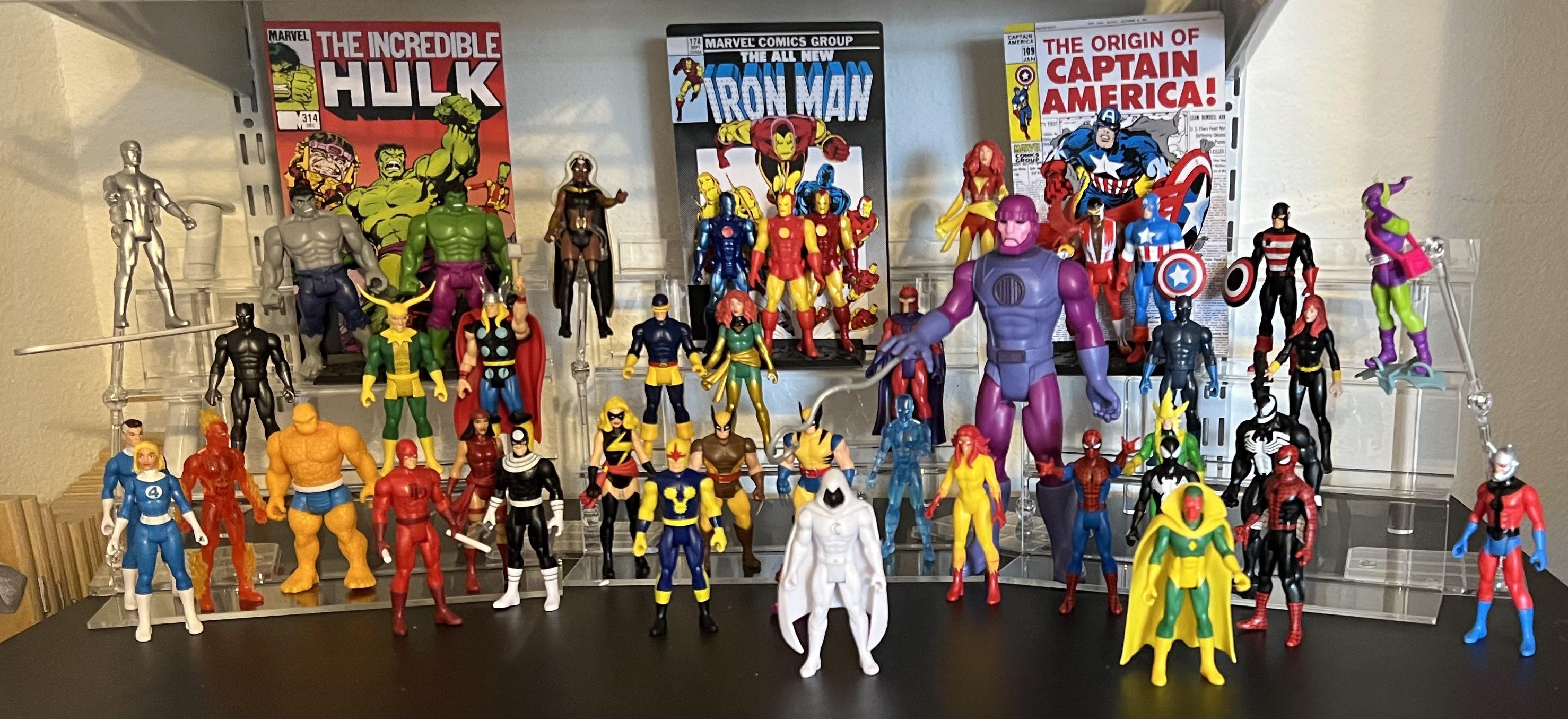 Just added the sentinel and Spiderman! I really like how the sentinel