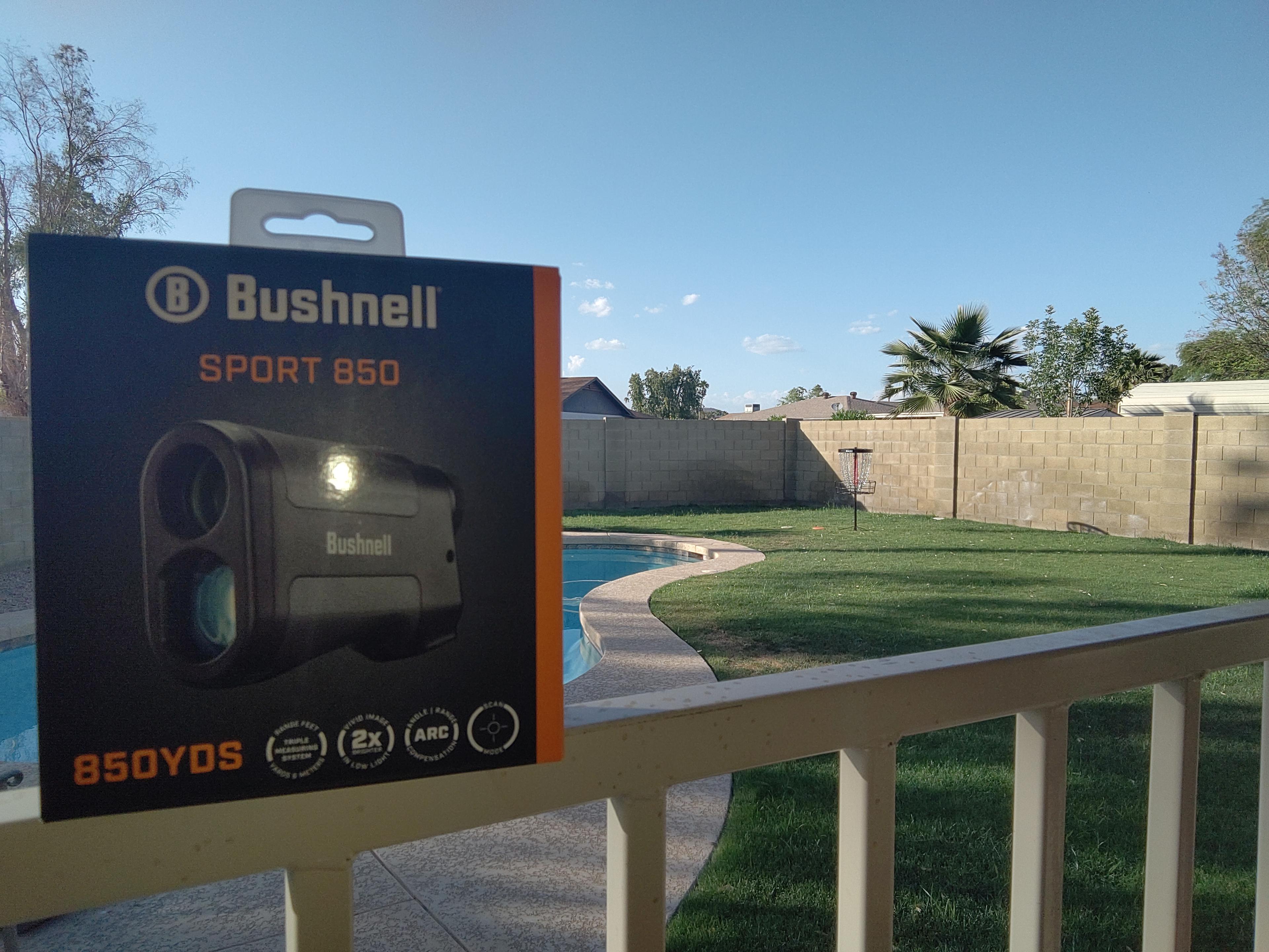 Ulibarri said the words "Bushnell Sport 850" one too many times. I