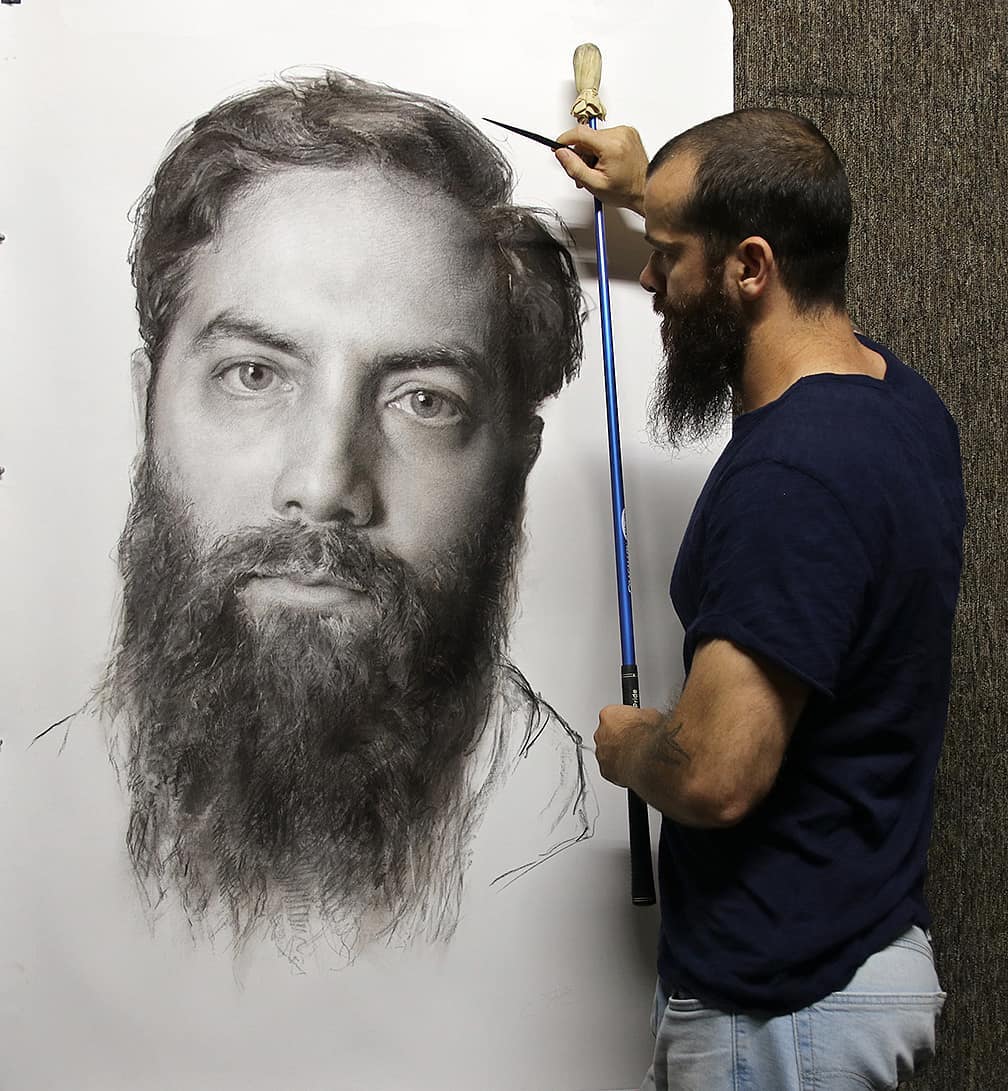 Drawing by Cesar Santos InkedArts