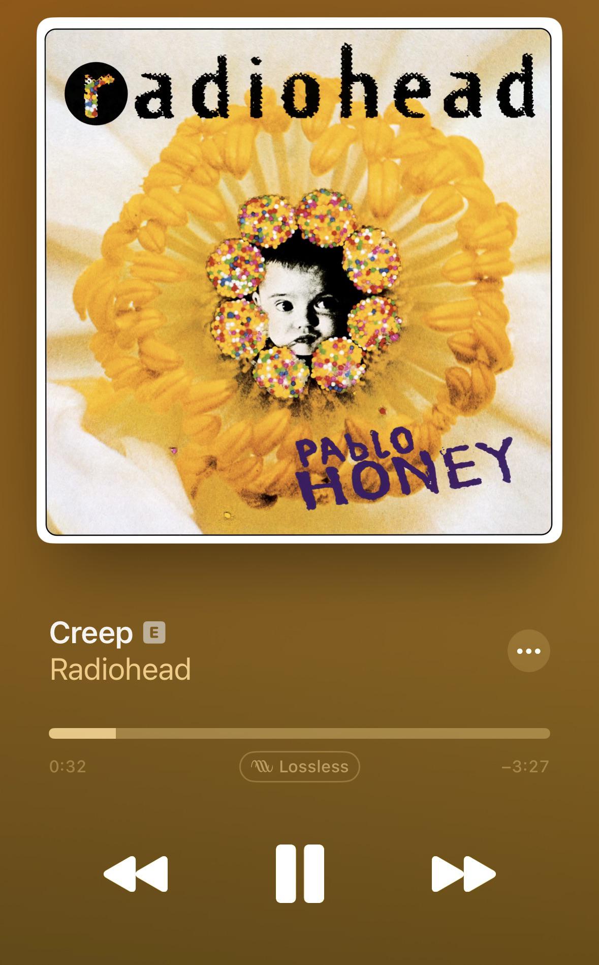 Creep Radiohead Album Cover