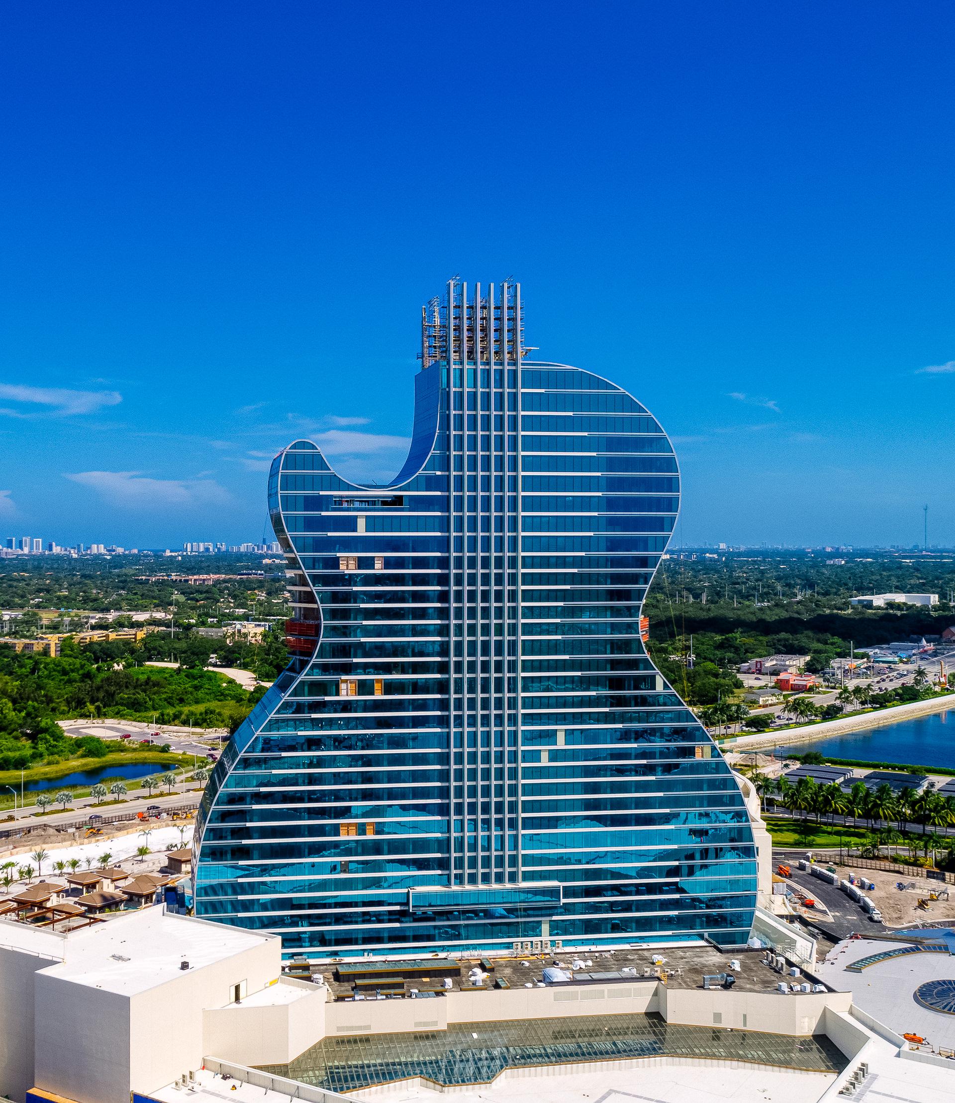 Hard Rock Guitar Hotel [1920 x 2219] r/ArchitecturePorn