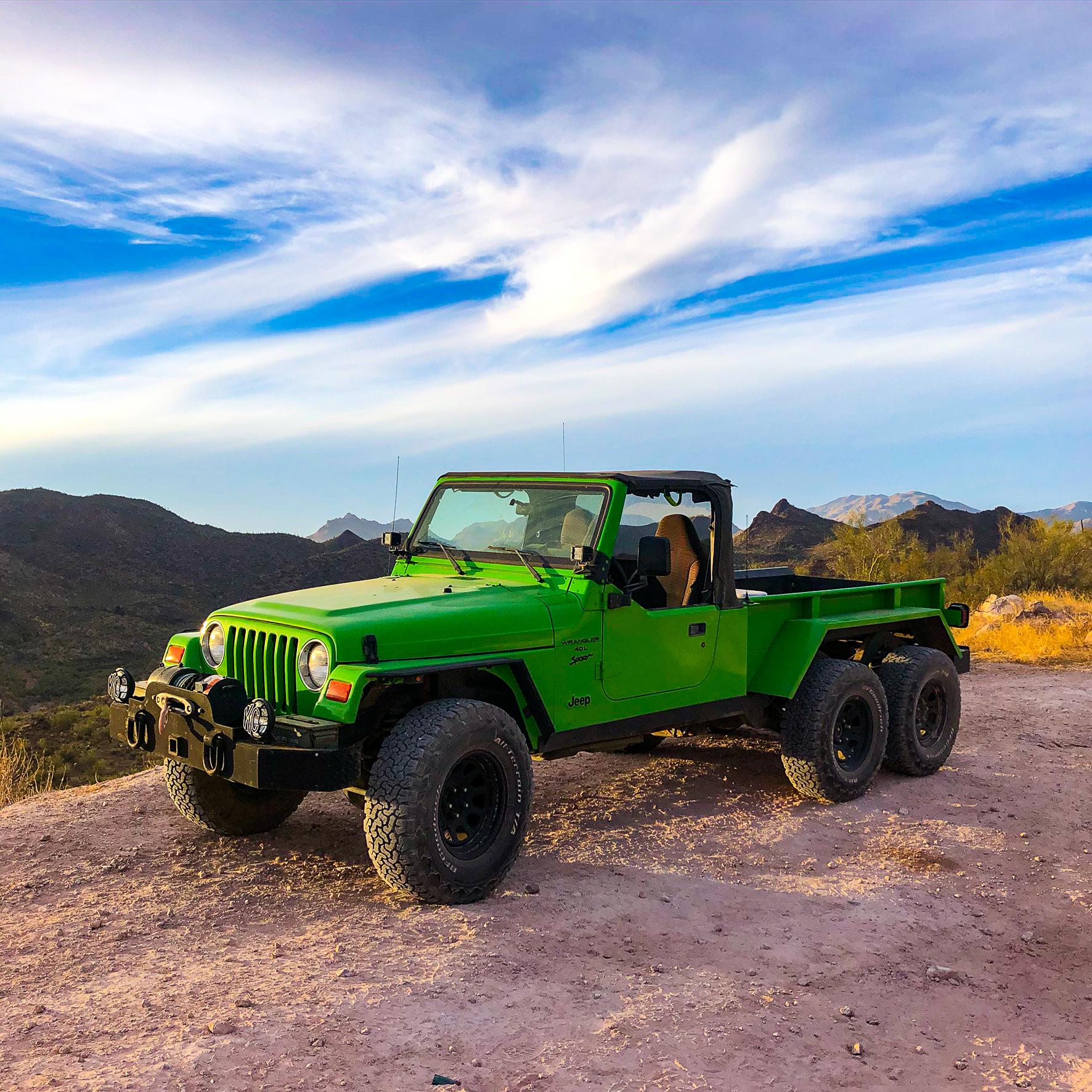 I daily drive a 6x6 Jeep Wrangler r/Jeep