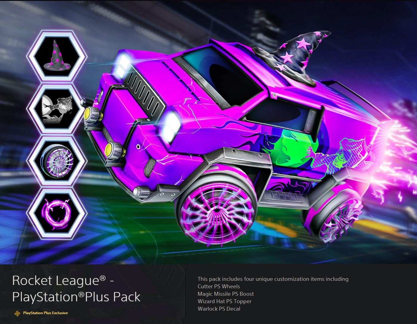 Rocket League New PlayStation Plus Exclusive Pack r/RocketLeague