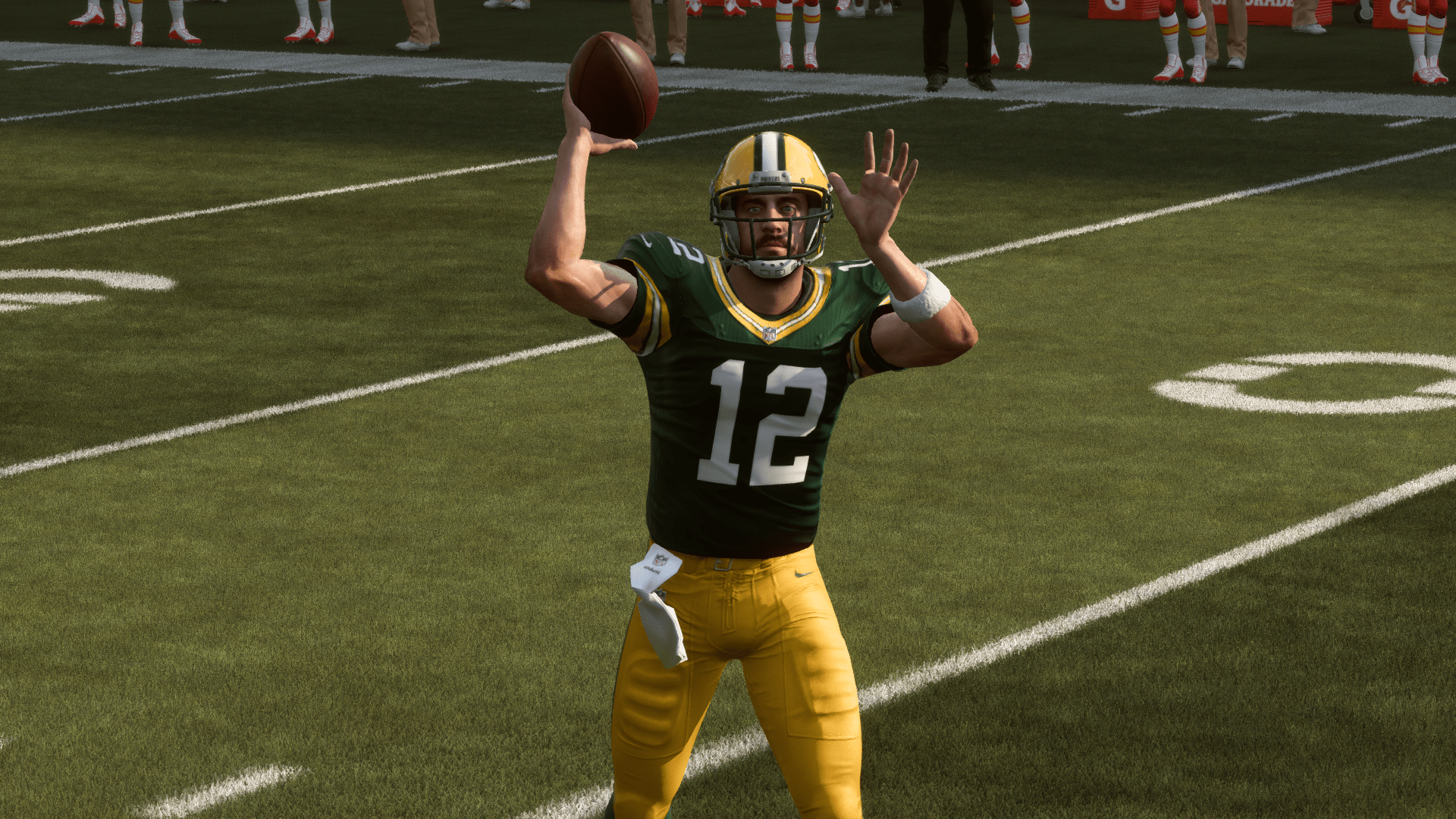 It's crazy how Rodgers been in the league for over a decade and Madden