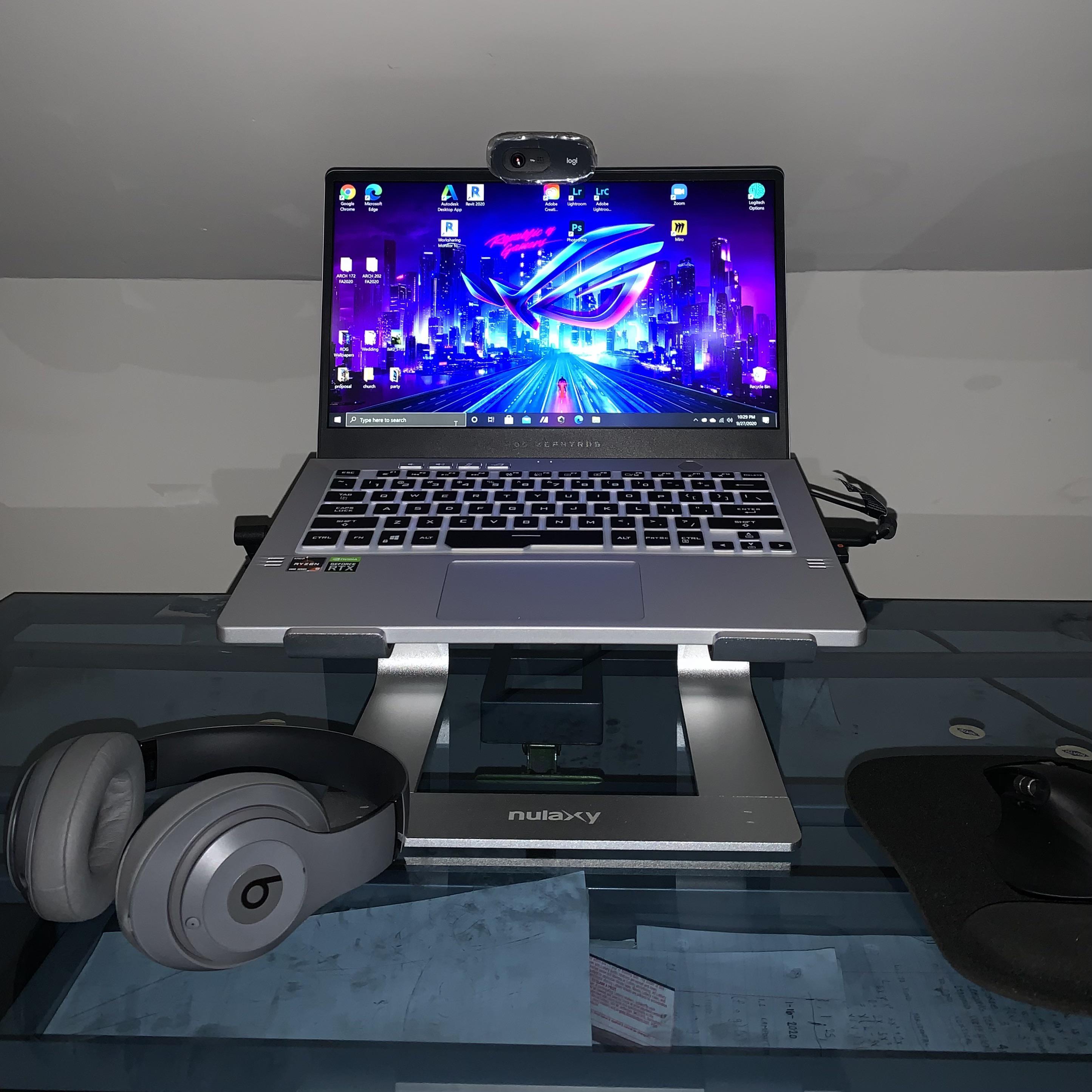 Laptop stand & keyboard cover from amazon finally came in!! r/ZephyrusG14