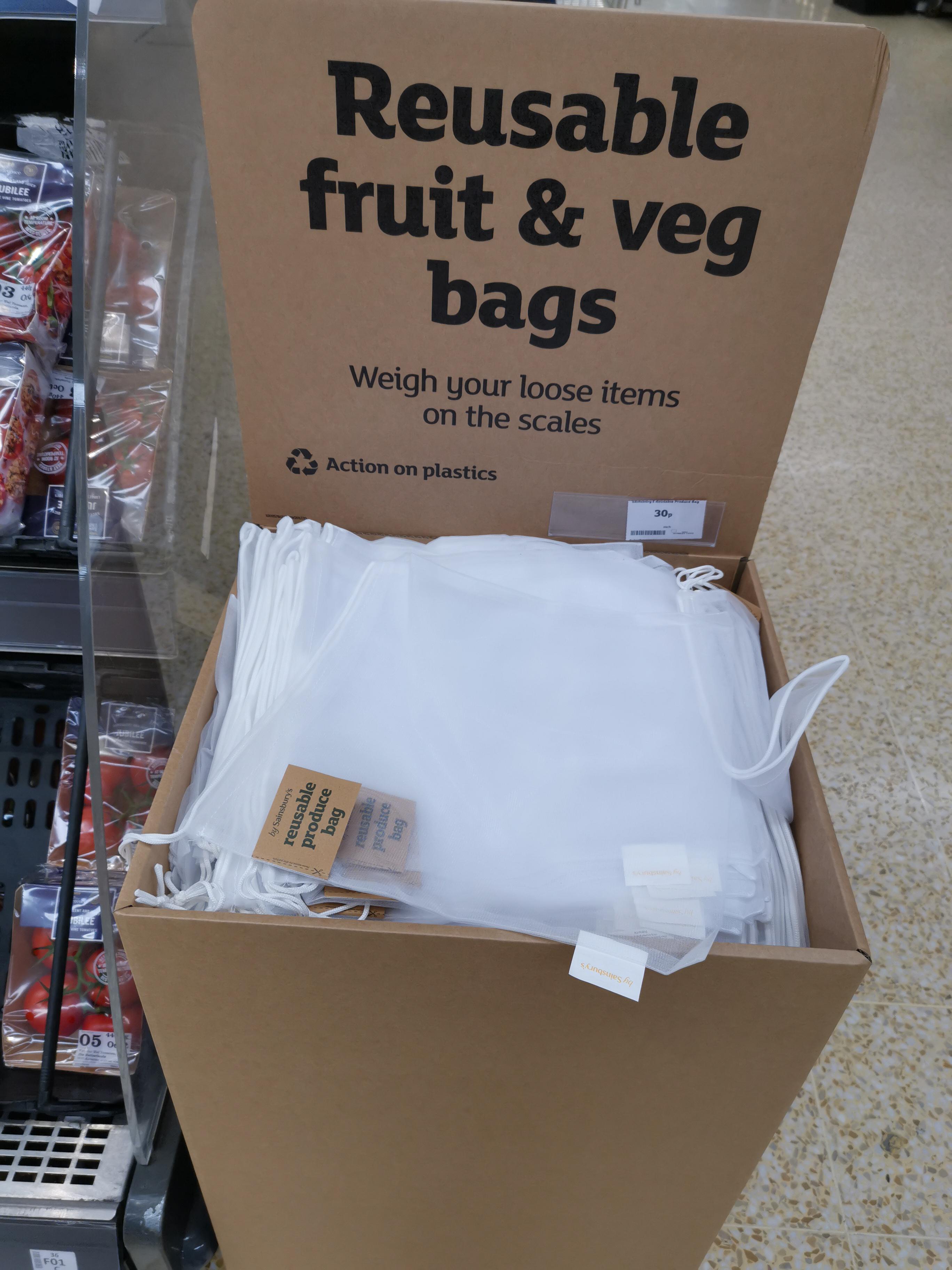 reusable fruit and veg bags sainsburys Online Sale