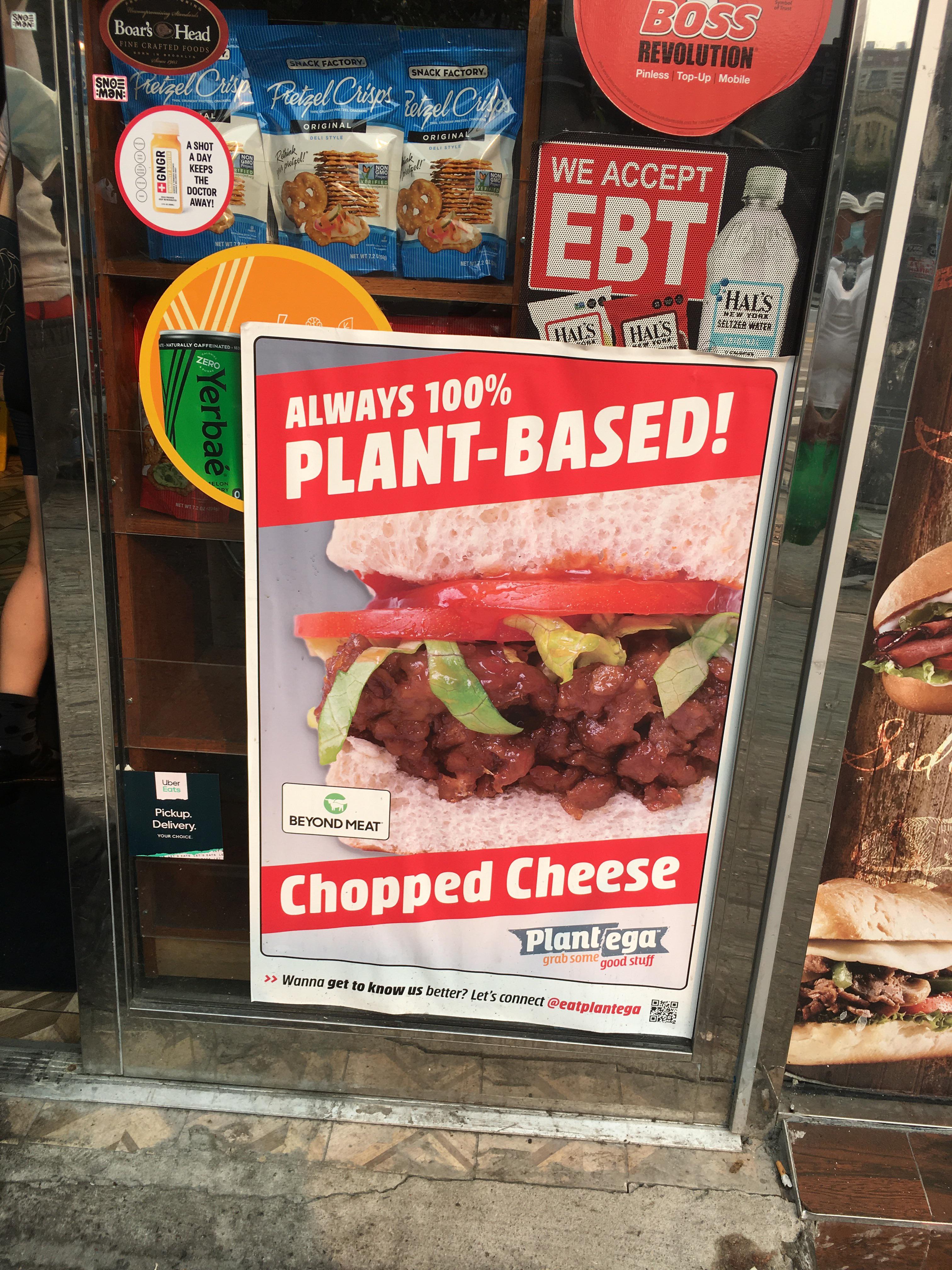 Vegan chopped cheese at my local deli r/nyc