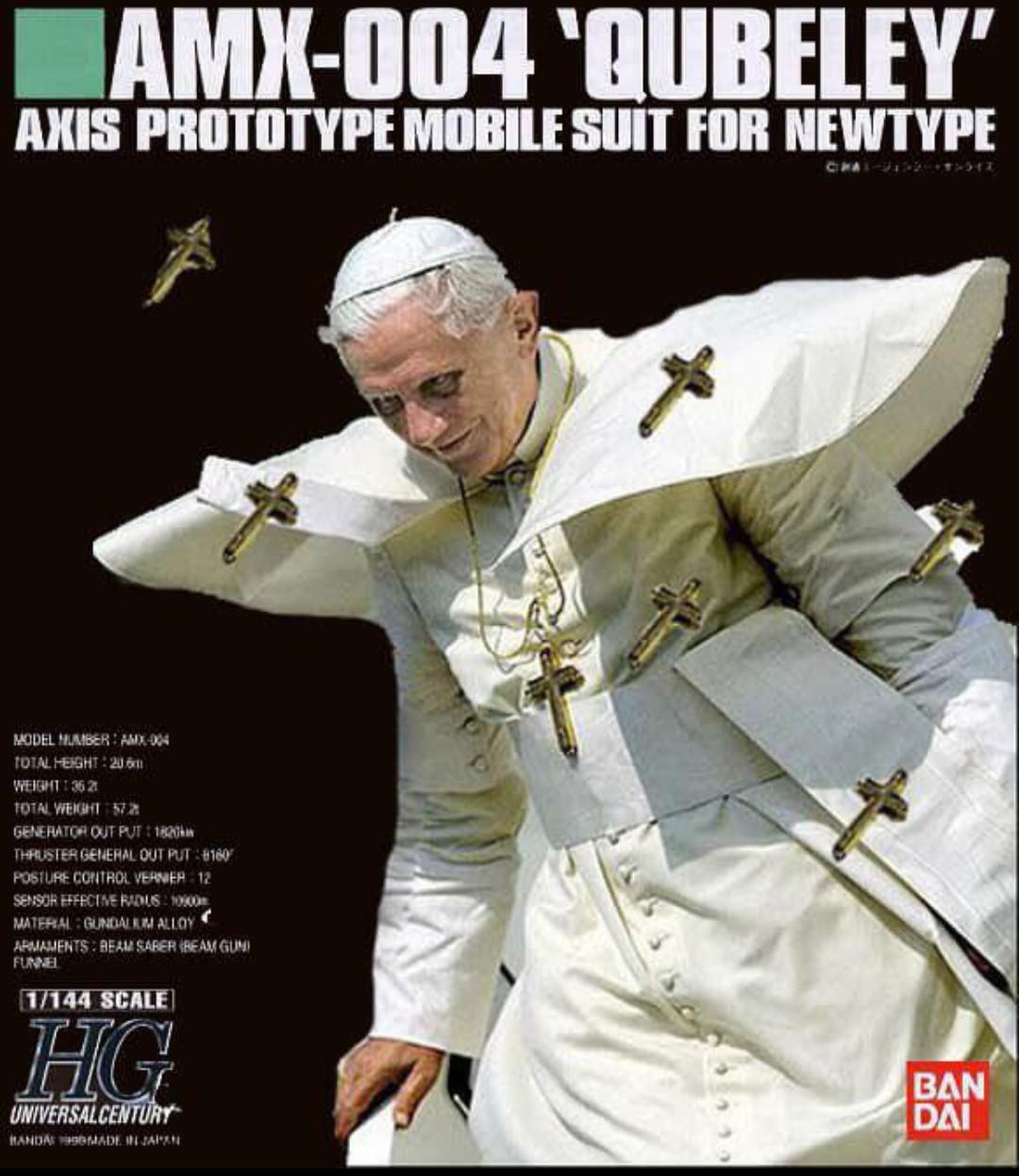 Pope QUBELEY The Catholic King r/Bossfight