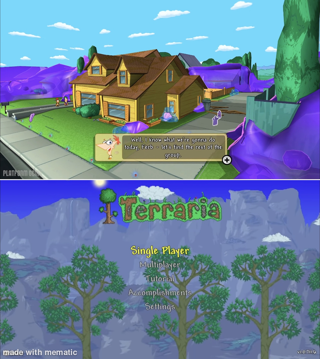 Did you know that Terraria uses the same font for its logo and