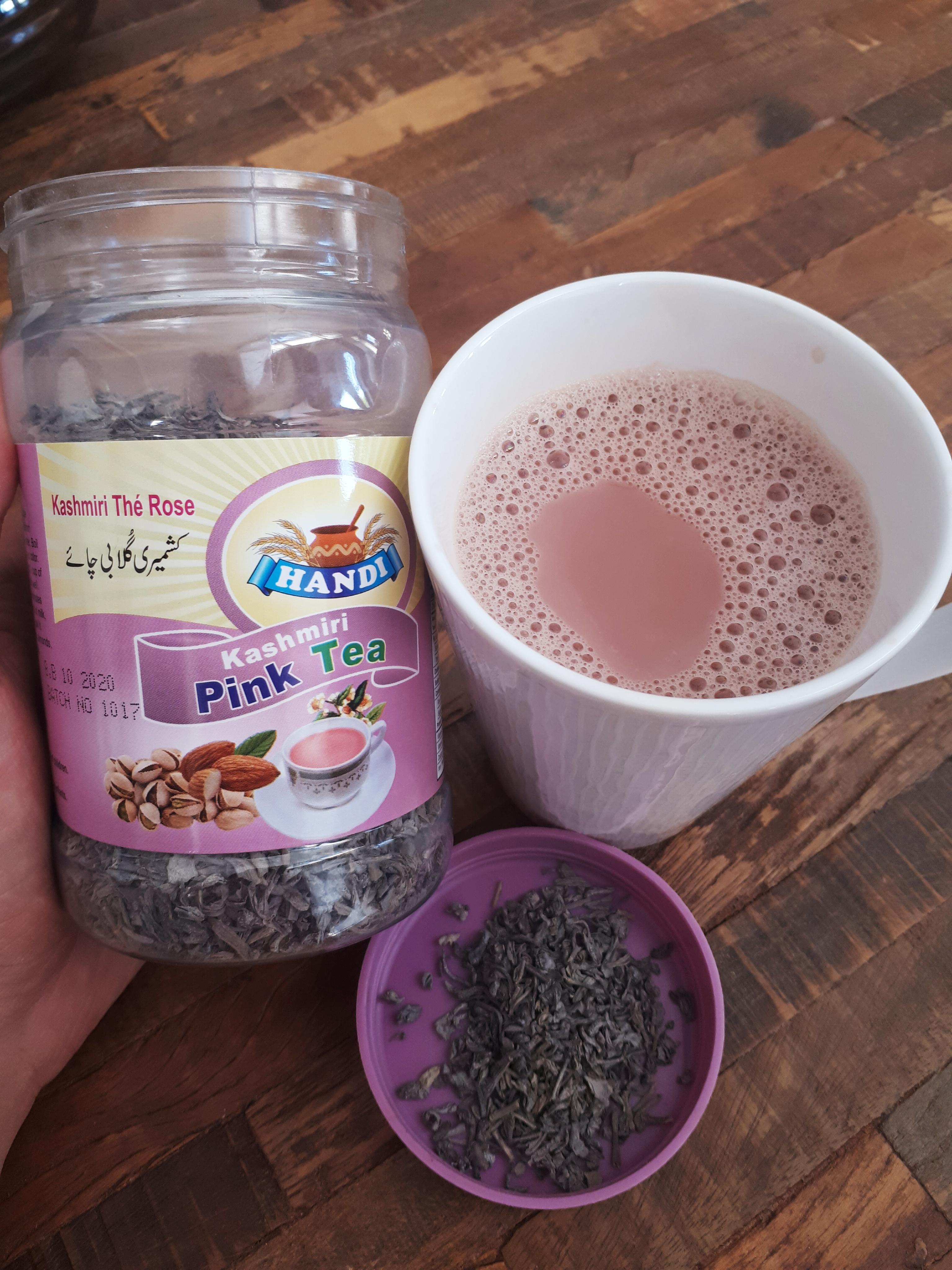 I was introduced to Kashmiri Pink Chai a little while ago, and