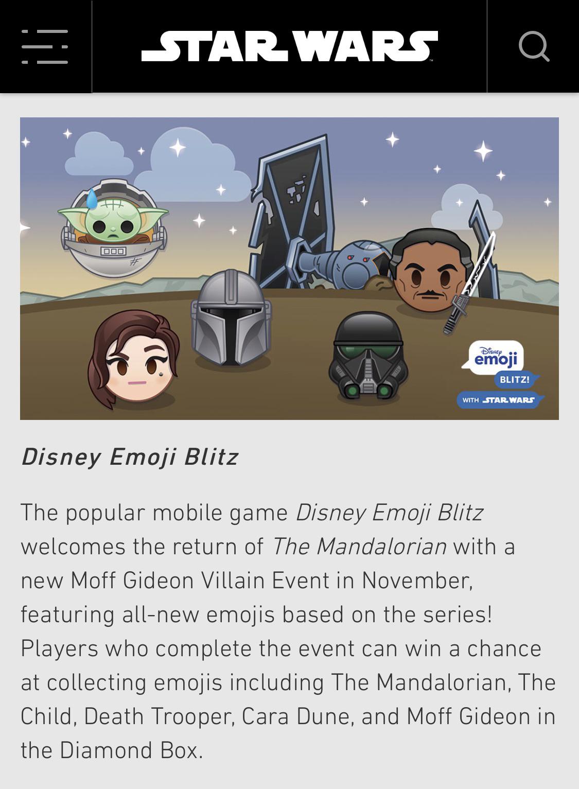 Star Wars Emoji