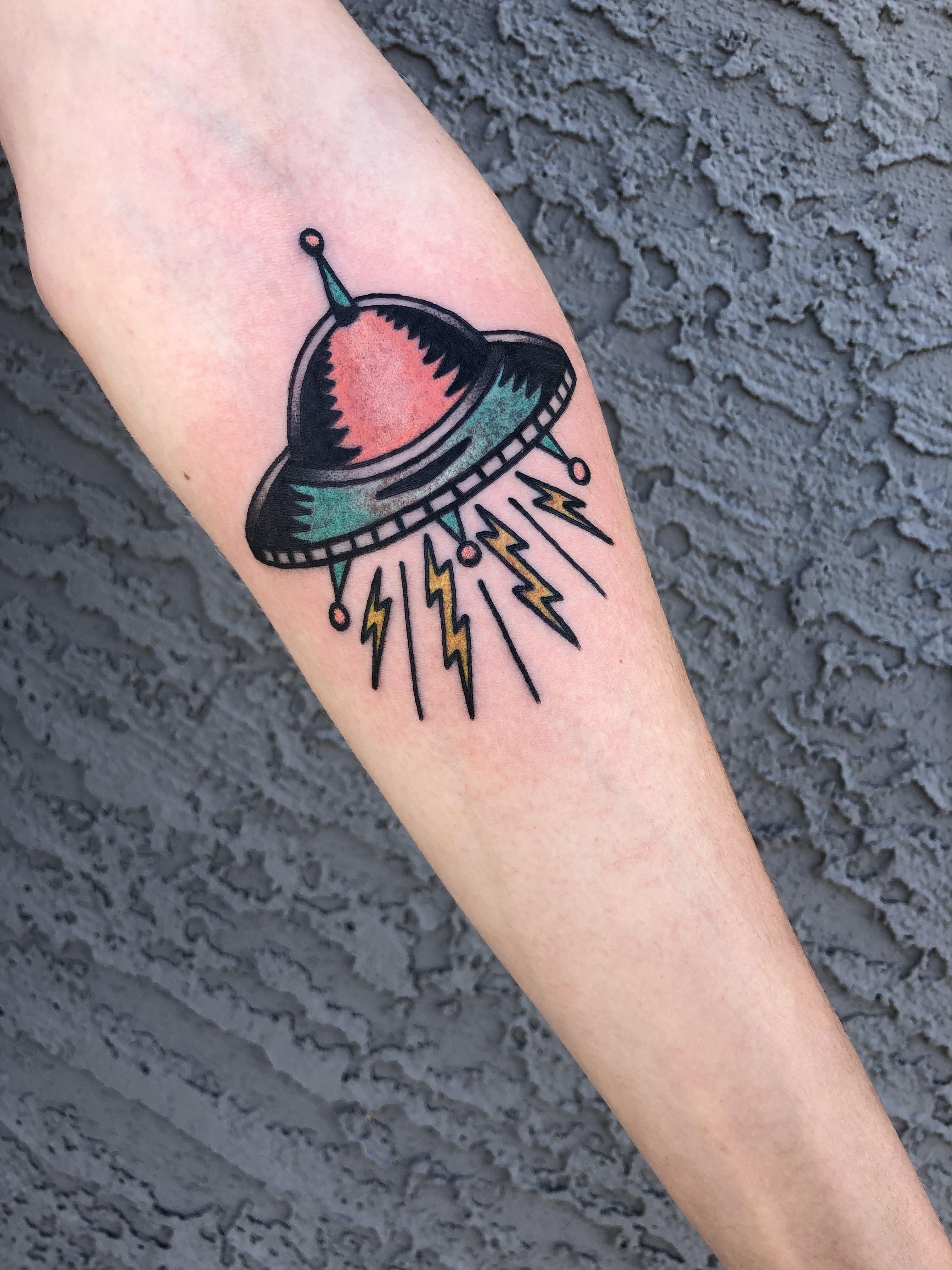 my newest tattoo, i've always wanted something space related and i