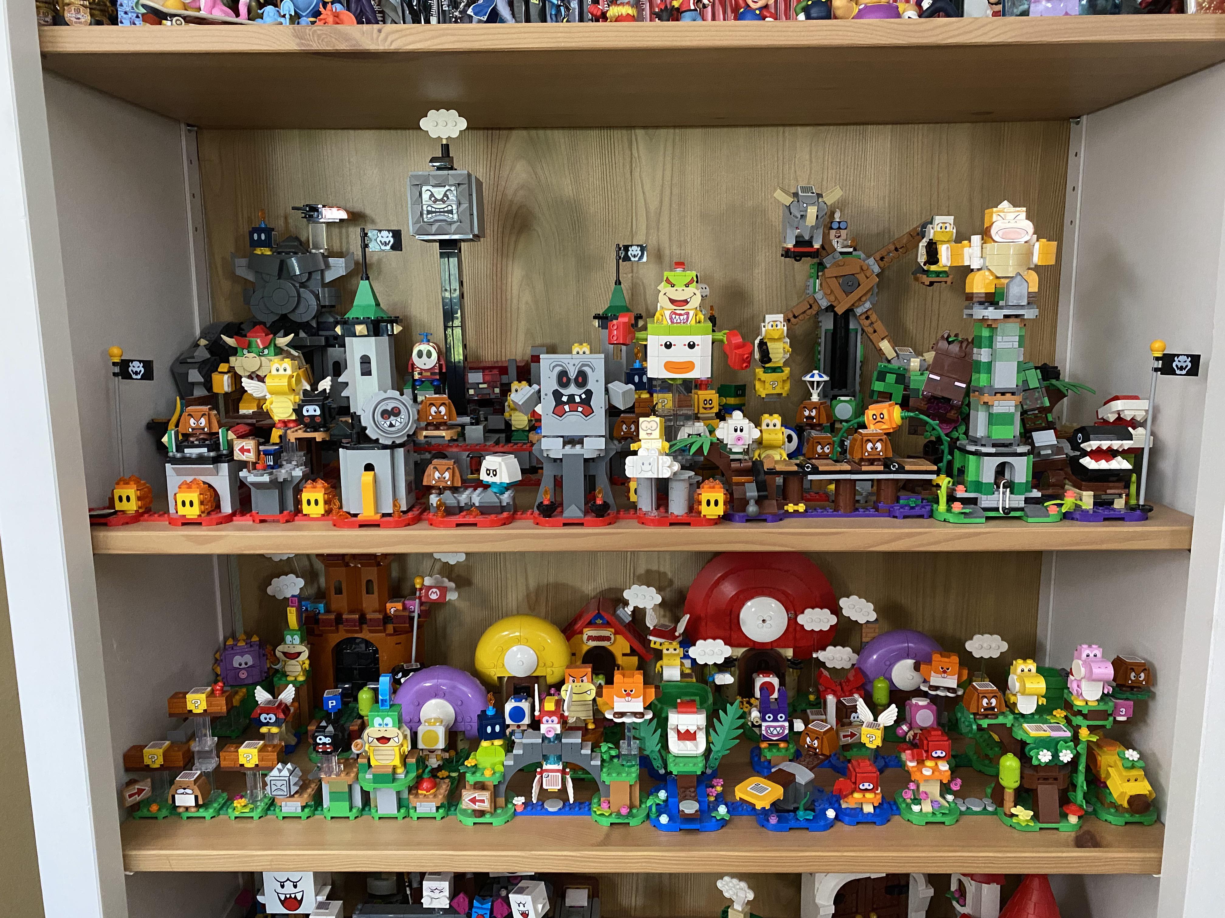 My current LEGO Mario display r/LEGOMario