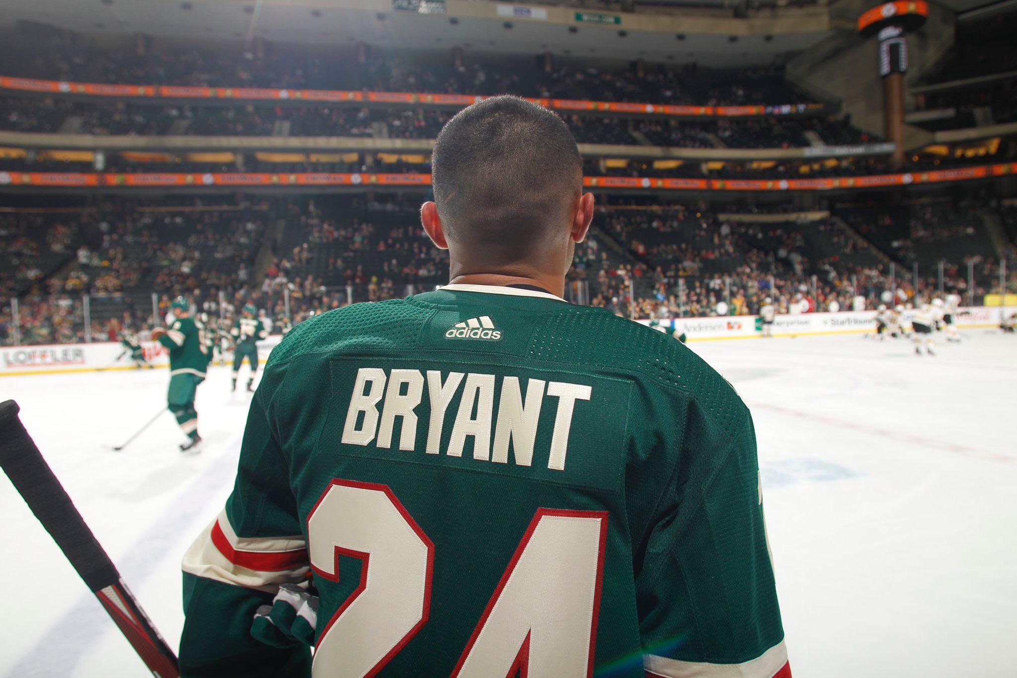 Minnesota Wild (NHL) player Matt Dumba honoring Kobe Bryant r/sports