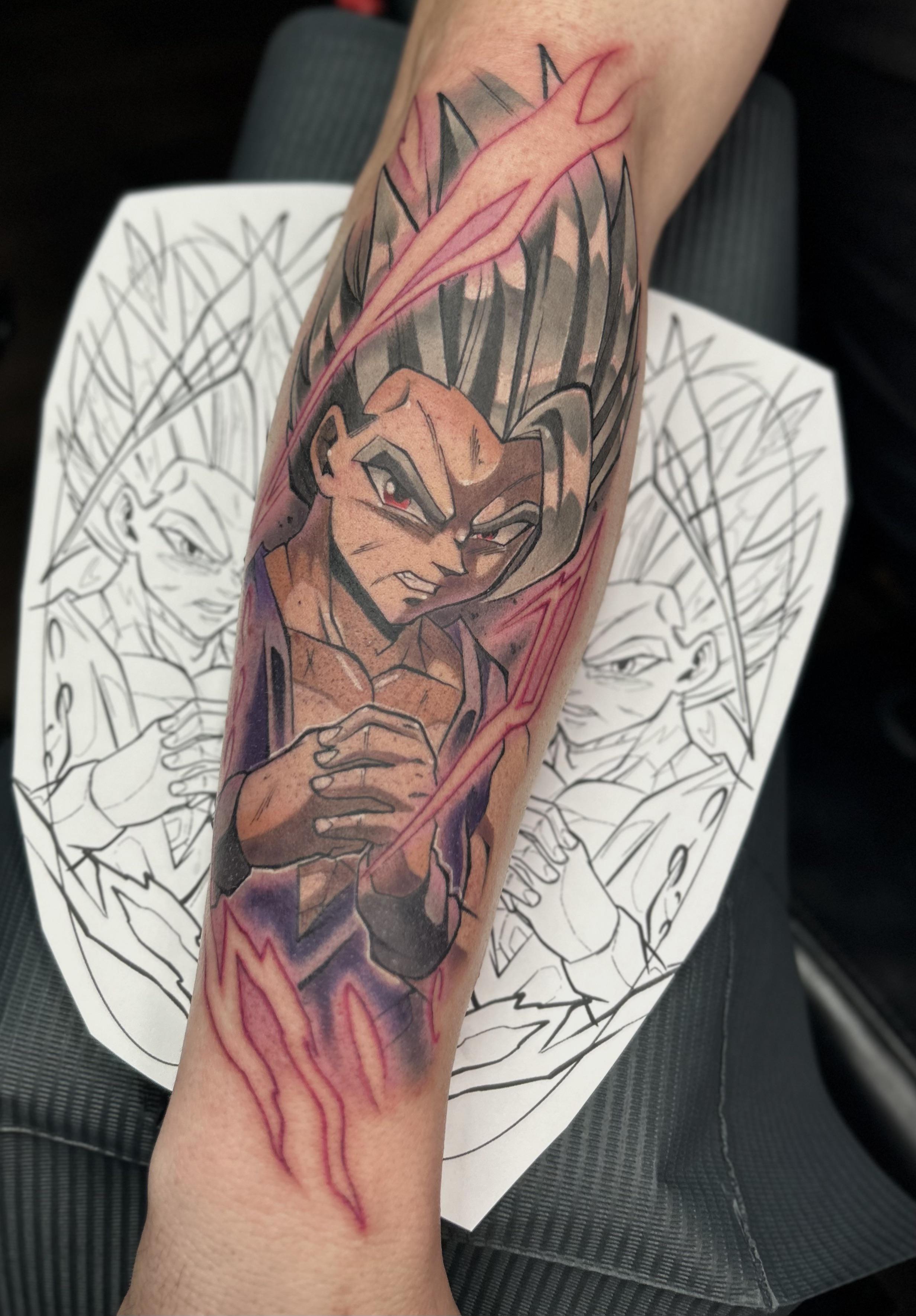 Beast Gohan By Derrickjamestattoos Based Out Of Columbus Oh R