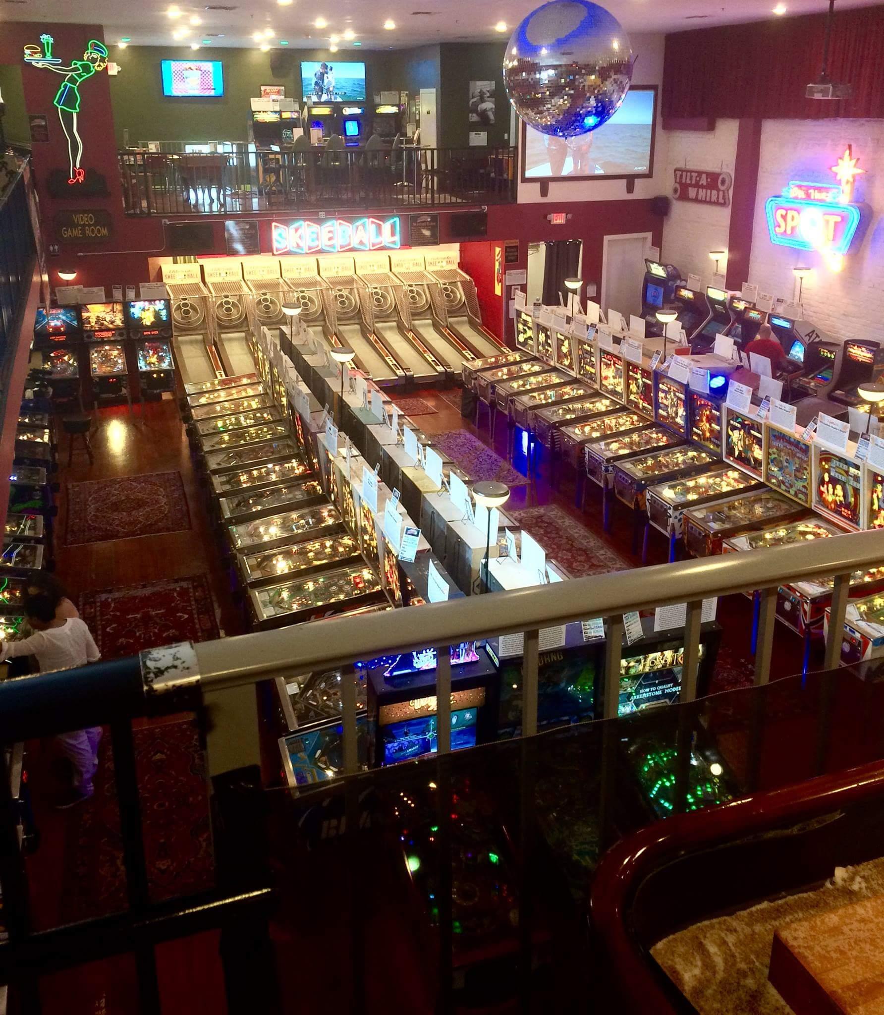 Here at the Silverball Museum in Delray Beach, Florida you can also pay