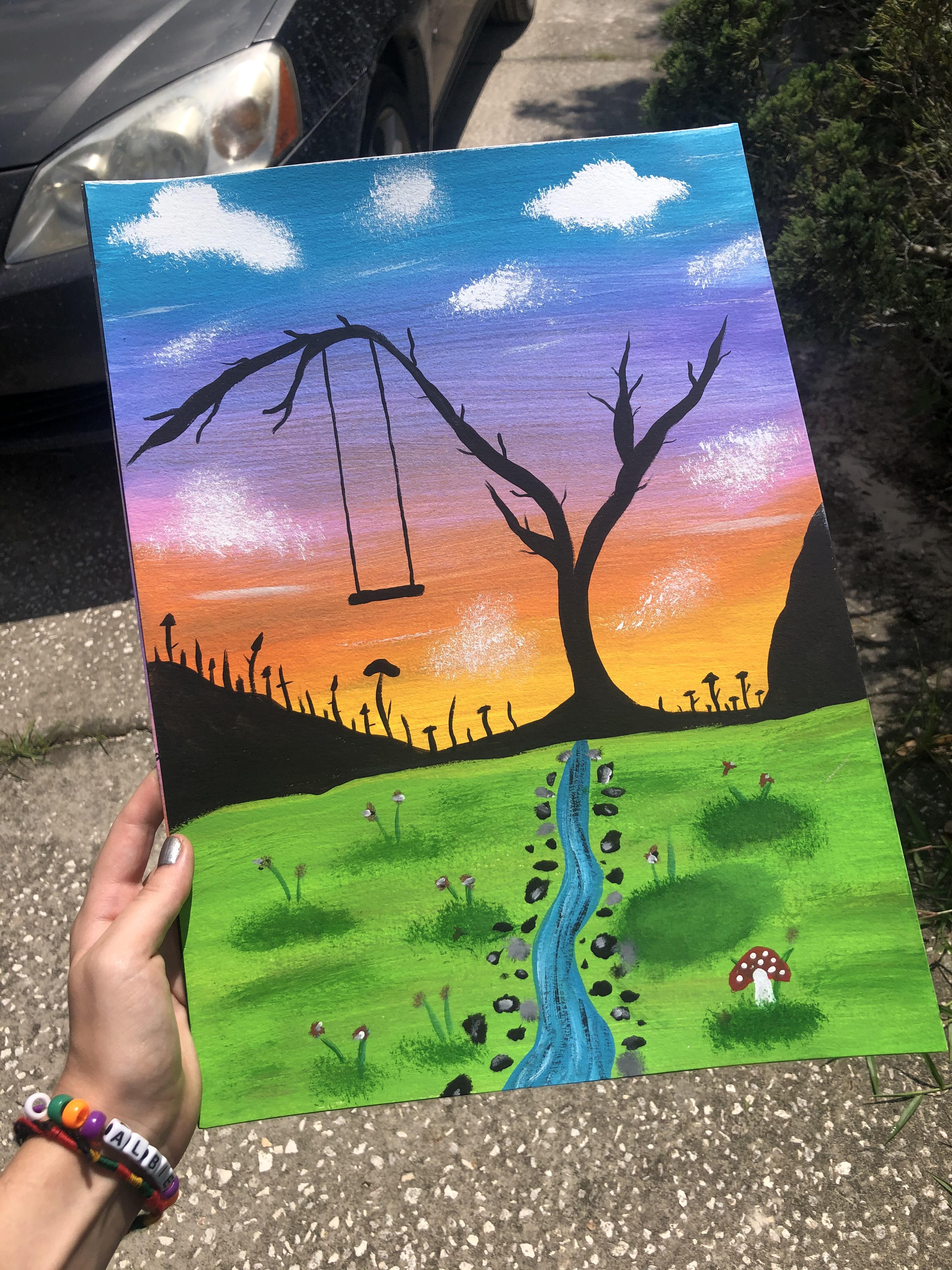 2 tab painting 🌟 r/trippyart