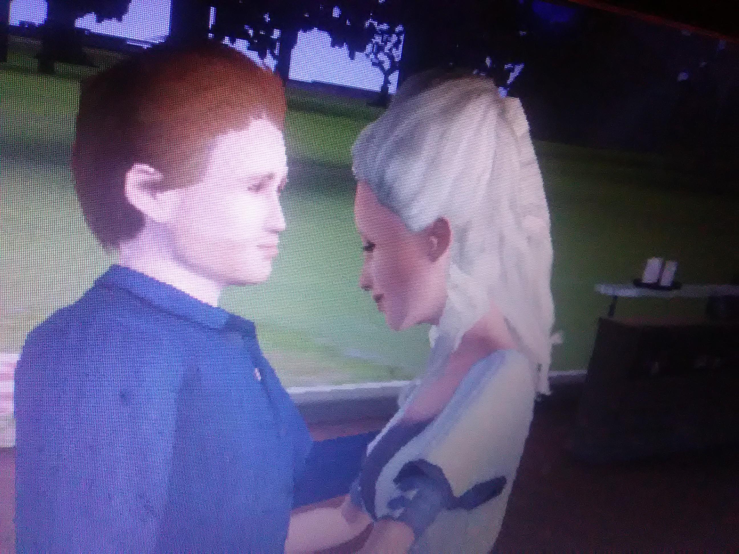 My boyfriend and I's Sims. My favorite playthrough yet r/thesims