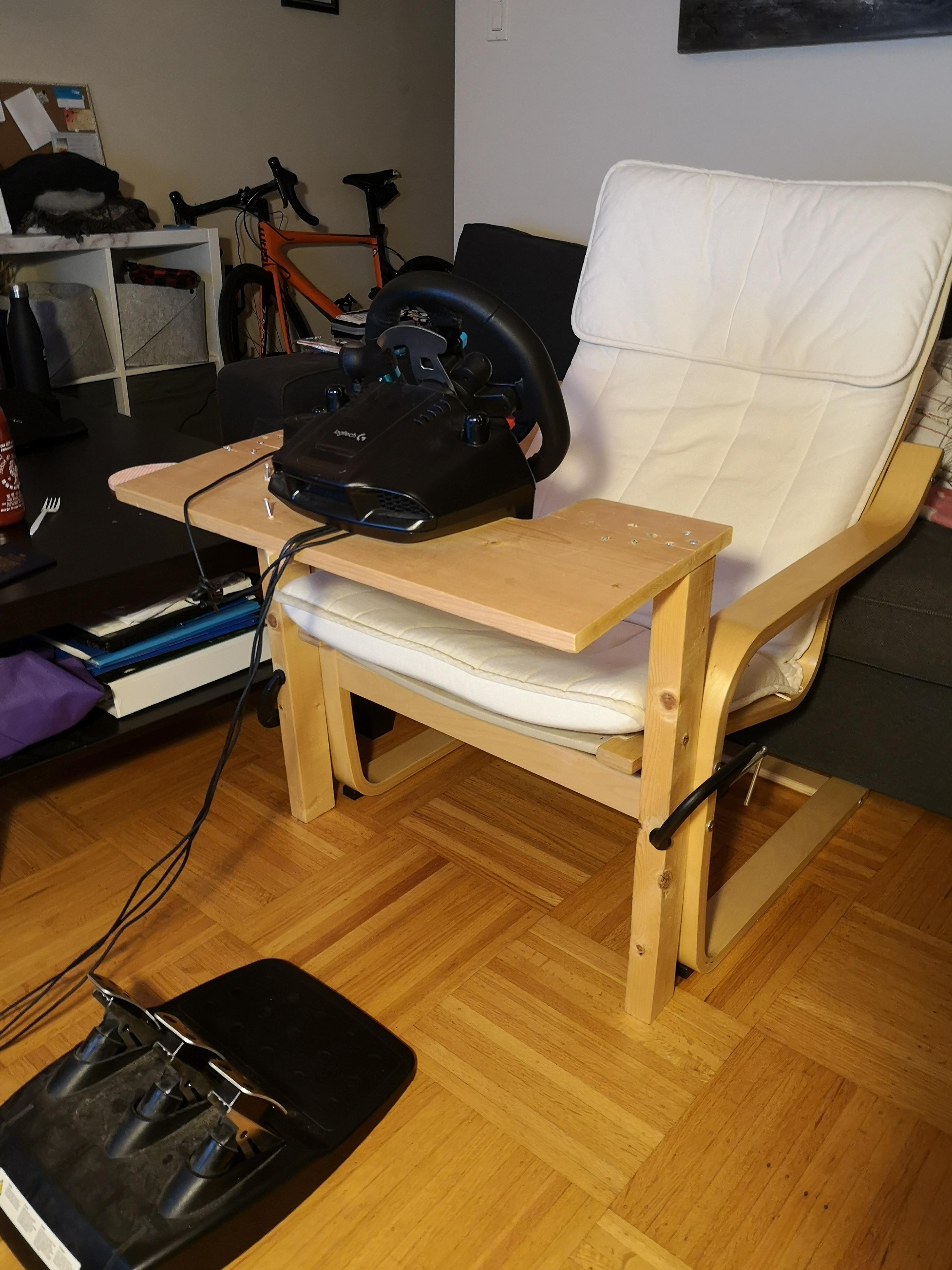 My cheap ikea rig! r/simracing