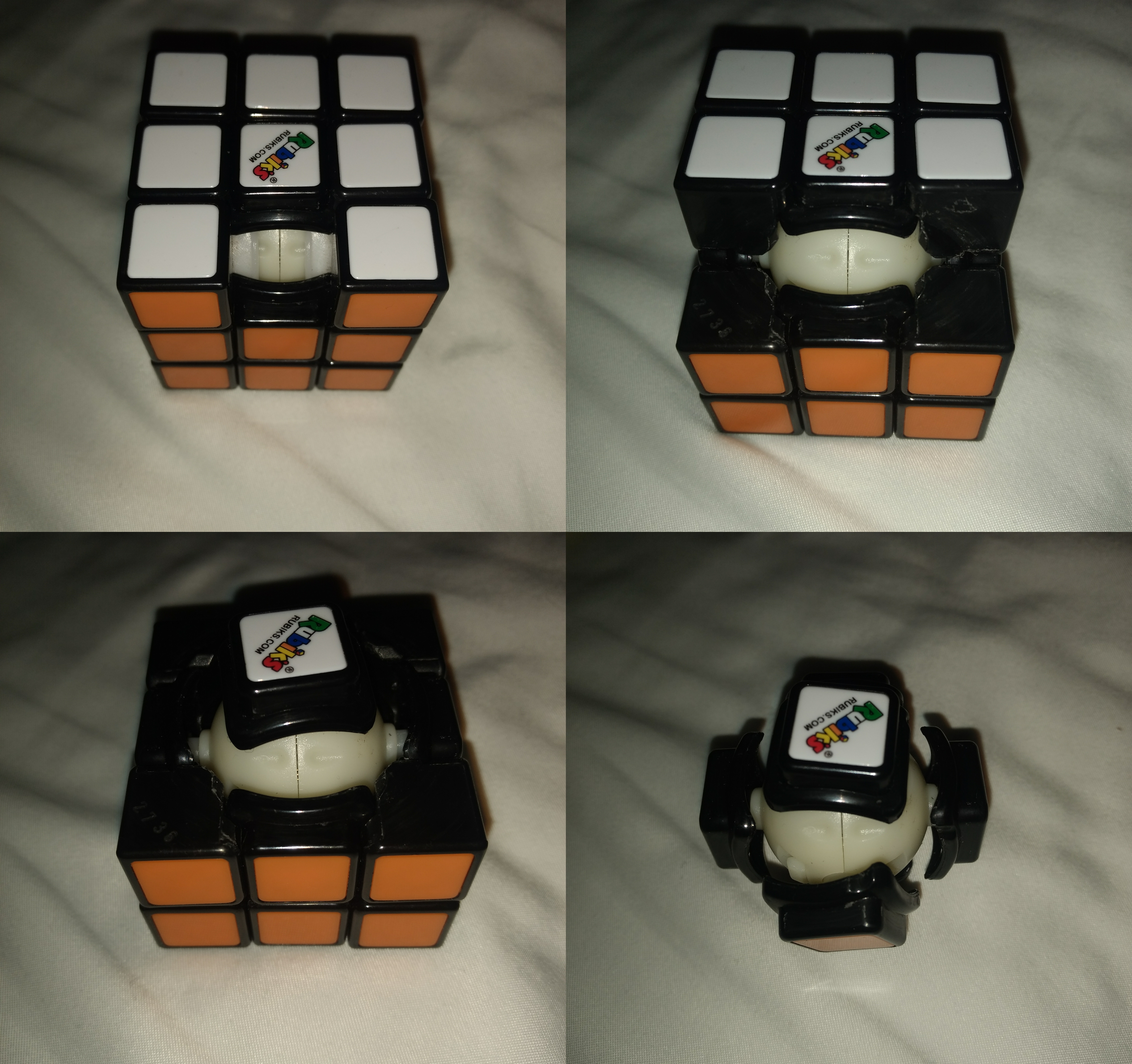 The inner mechanism for a rubiks cube! r/interestingasfuck