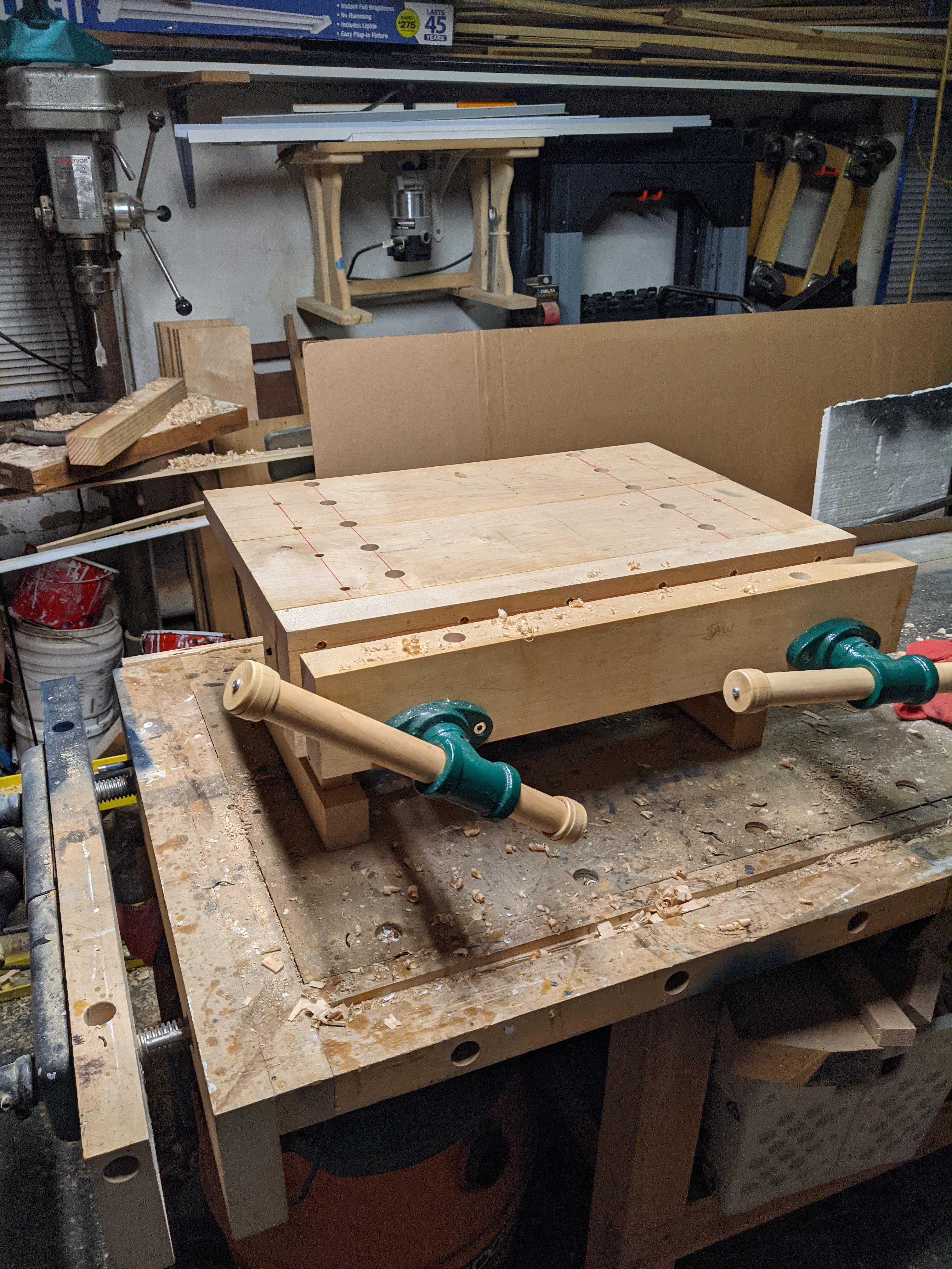 Finally done! The Fine Woodworking article was from 2005. Must have