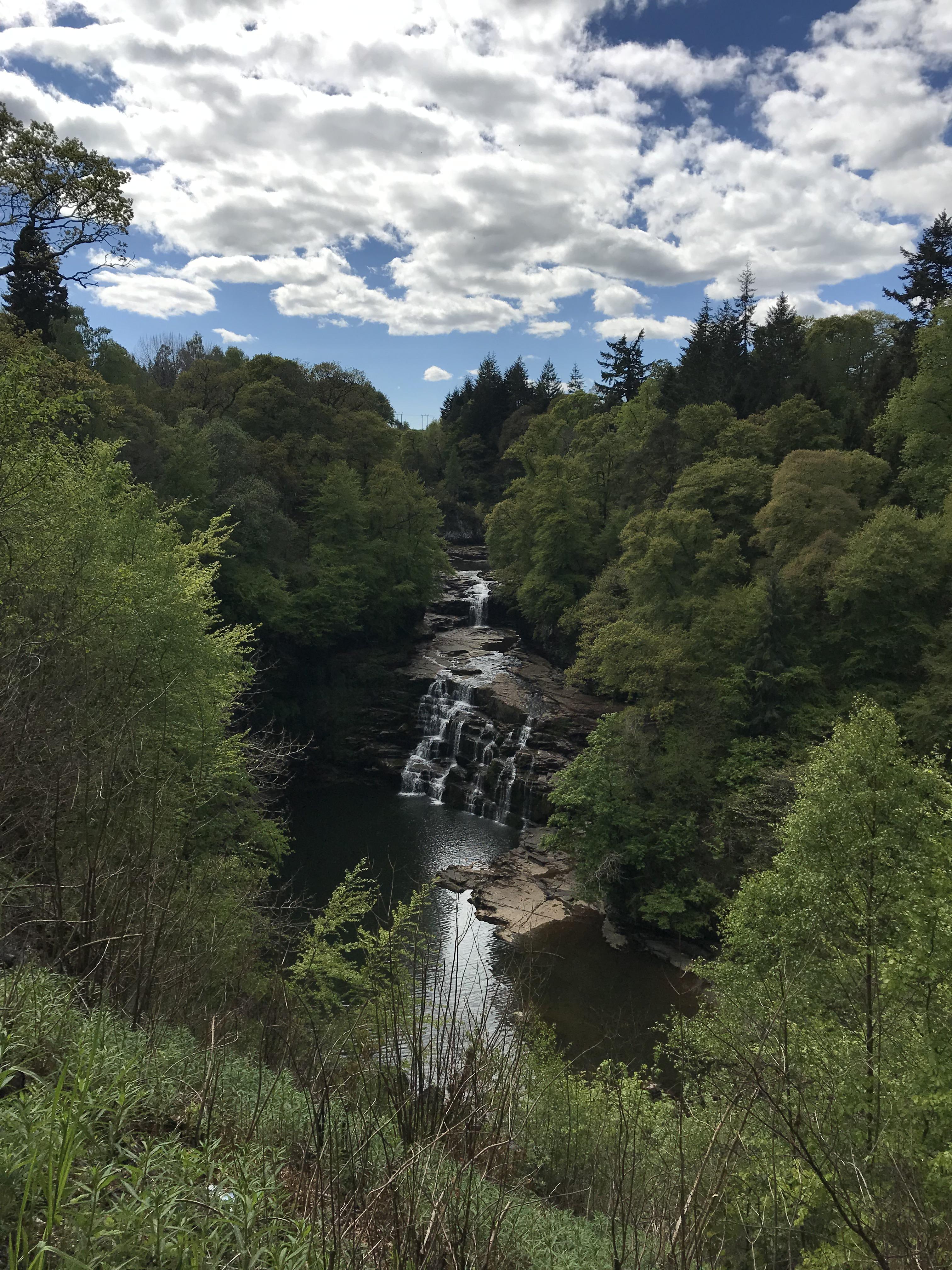 The Falls of Clyde, New Lanark Scotland