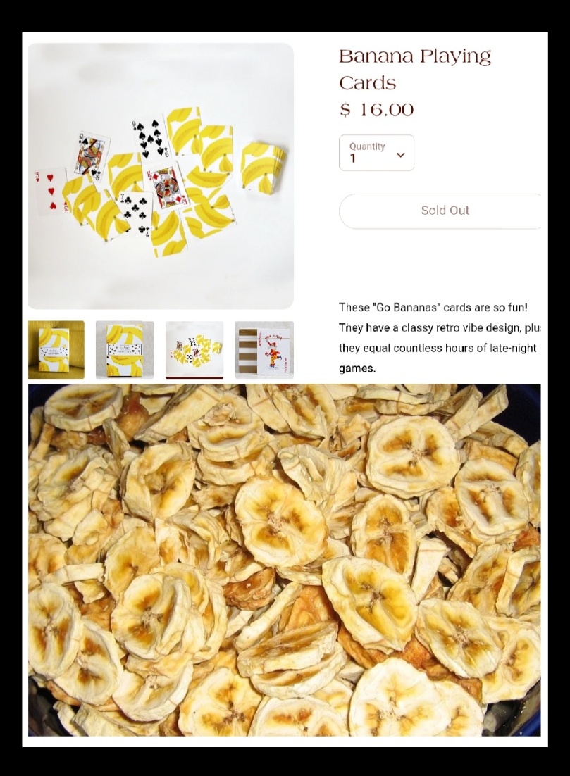 Wanna play Banana Poker? I can spot you some chips. I've got plenty