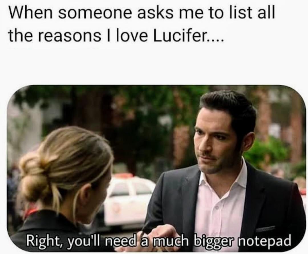 Guys your reasons!? r/lucifer